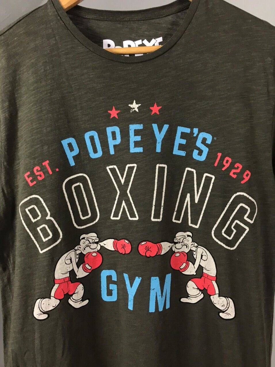 Other Popeye vintage streetwear other green tee movie Size US L / EU 52-54 / 3 - 2 Thumbnail