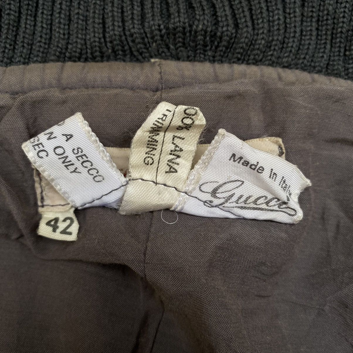 Gucci Vintage 80s Gucci Bomber Jacket Size US M / EU 48-50 / 2 - 13 Thumbnail