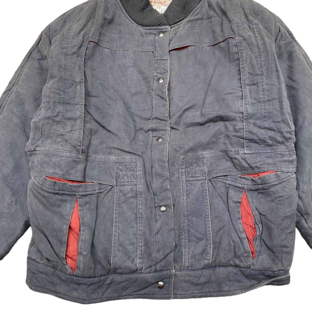 Gucci Vintage 80s Gucci Bomber Jacket Size US M / EU 48-50 / 2 - 3 Thumbnail
