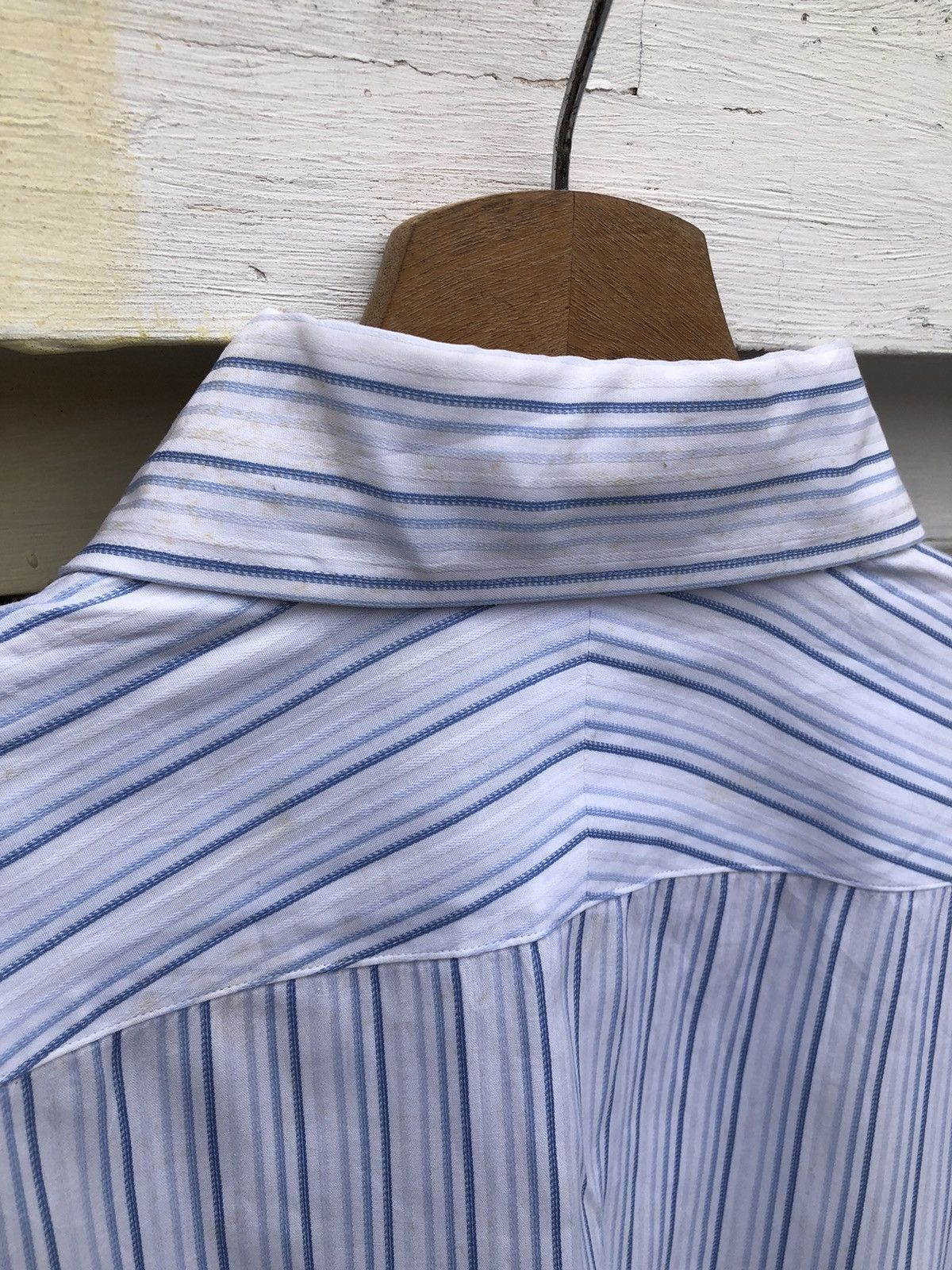 Burberry Last Drop🔥Rare🔥Vintage Burberry London Shirt Size M / US 6-8 / IT 42-44 - 5 Thumbnail