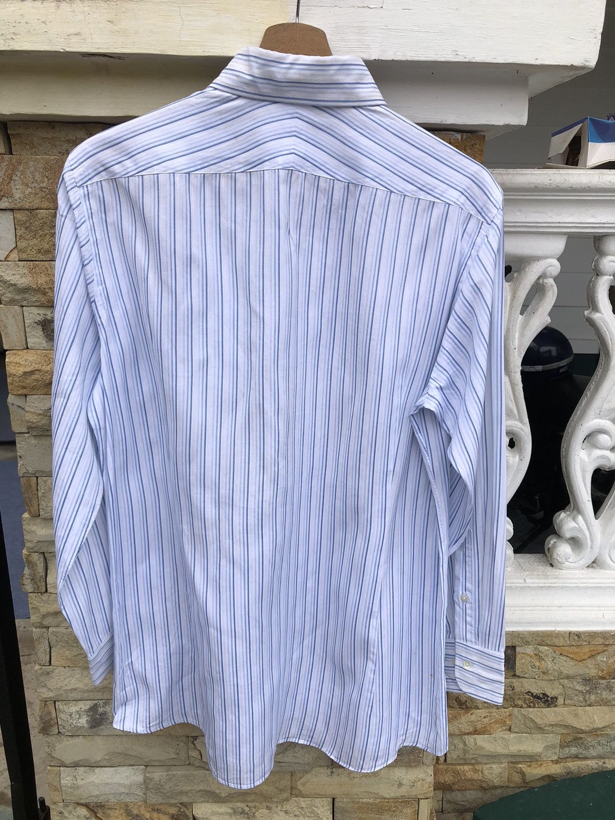 Burberry Last Drop🔥Rare🔥Vintage Burberry London Shirt Size M / US 6-8 / IT 42-44 - 4 Thumbnail