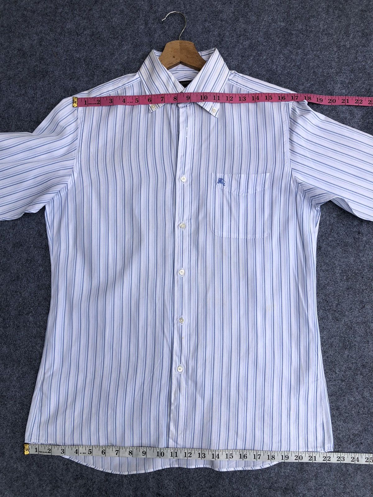Burberry Last Drop🔥Rare🔥Vintage Burberry London Shirt Size M / US 6-8 / IT 42-44 - 14 Thumbnail