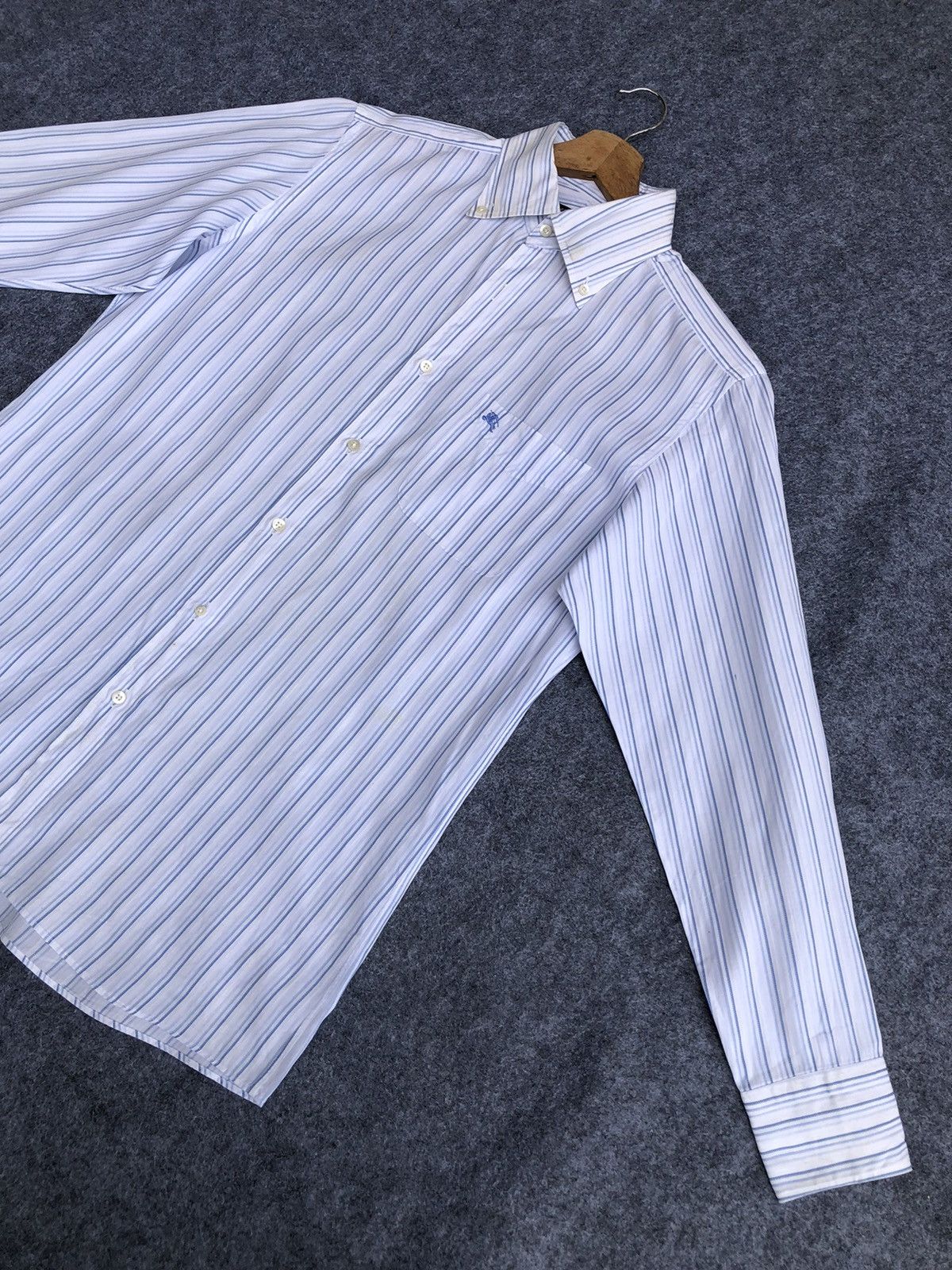 Burberry Last Drop🔥Rare🔥Vintage Burberry London Shirt Size M / US 6-8 / IT 42-44 - 12 Thumbnail