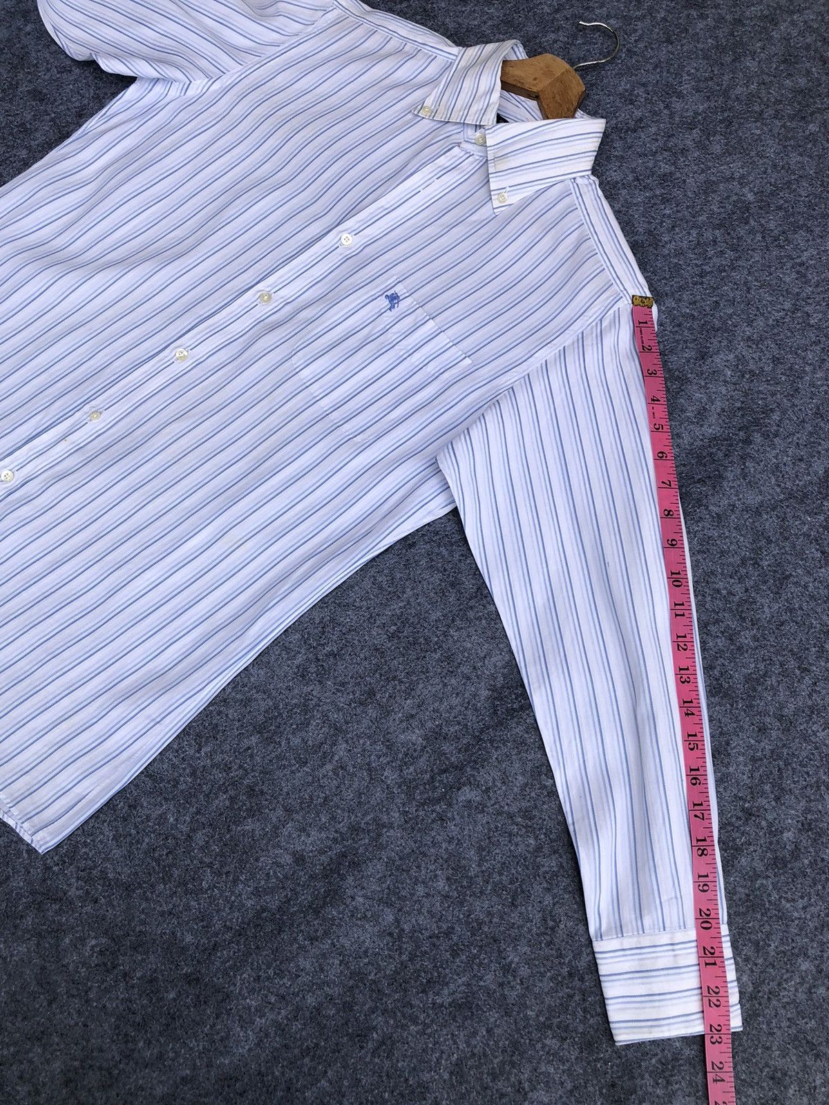 Burberry Last Drop🔥Rare🔥Vintage Burberry London Shirt Size M / US 6-8 / IT 42-44 - 15 Thumbnail
