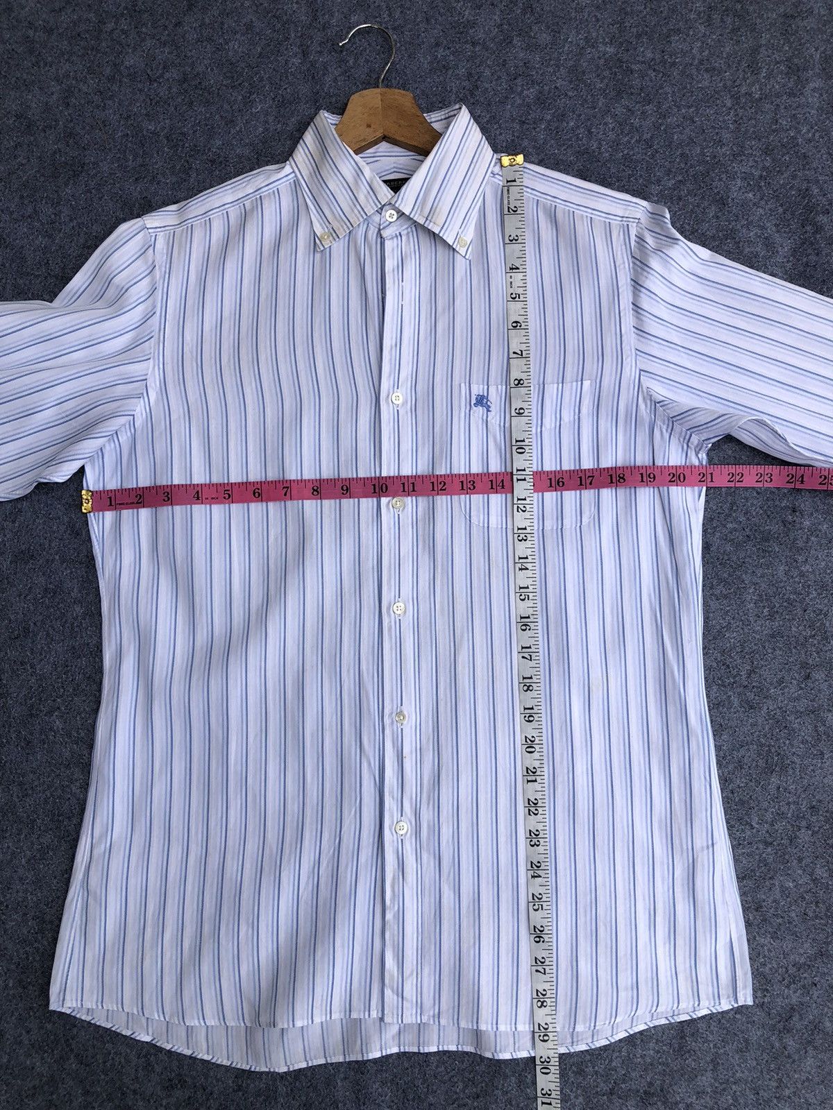 Burberry Last Drop🔥Rare🔥Vintage Burberry London Shirt Size M / US 6-8 / IT 42-44 - 13 Thumbnail