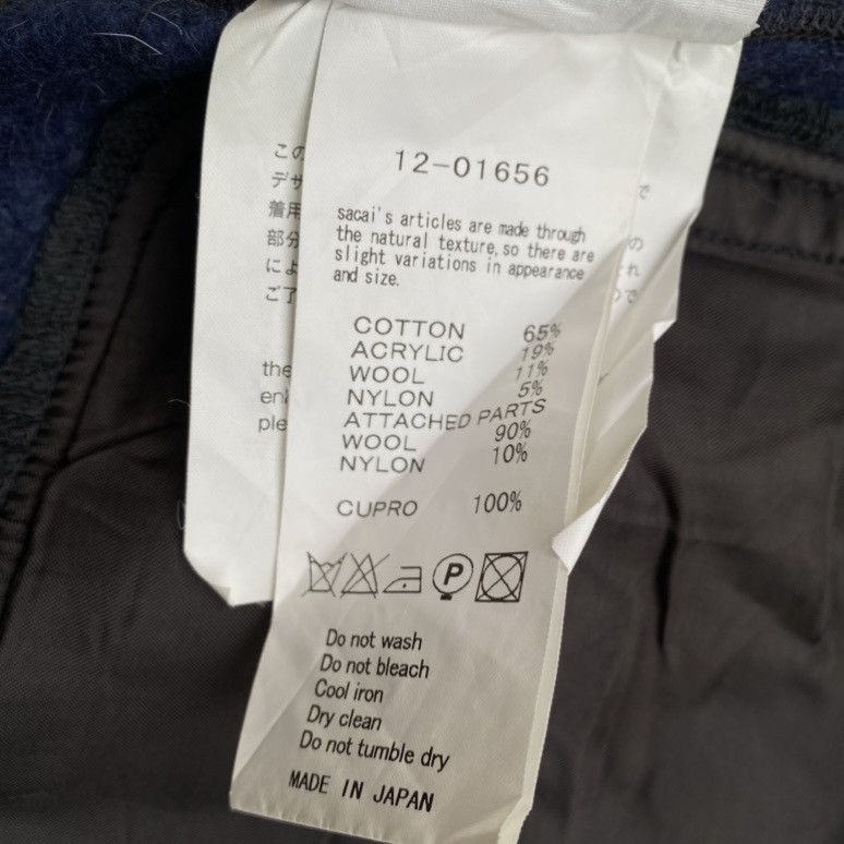 Sacai Sacai Zip Up Jacket Size S / US 4 / IT 40 - 10 Thumbnail