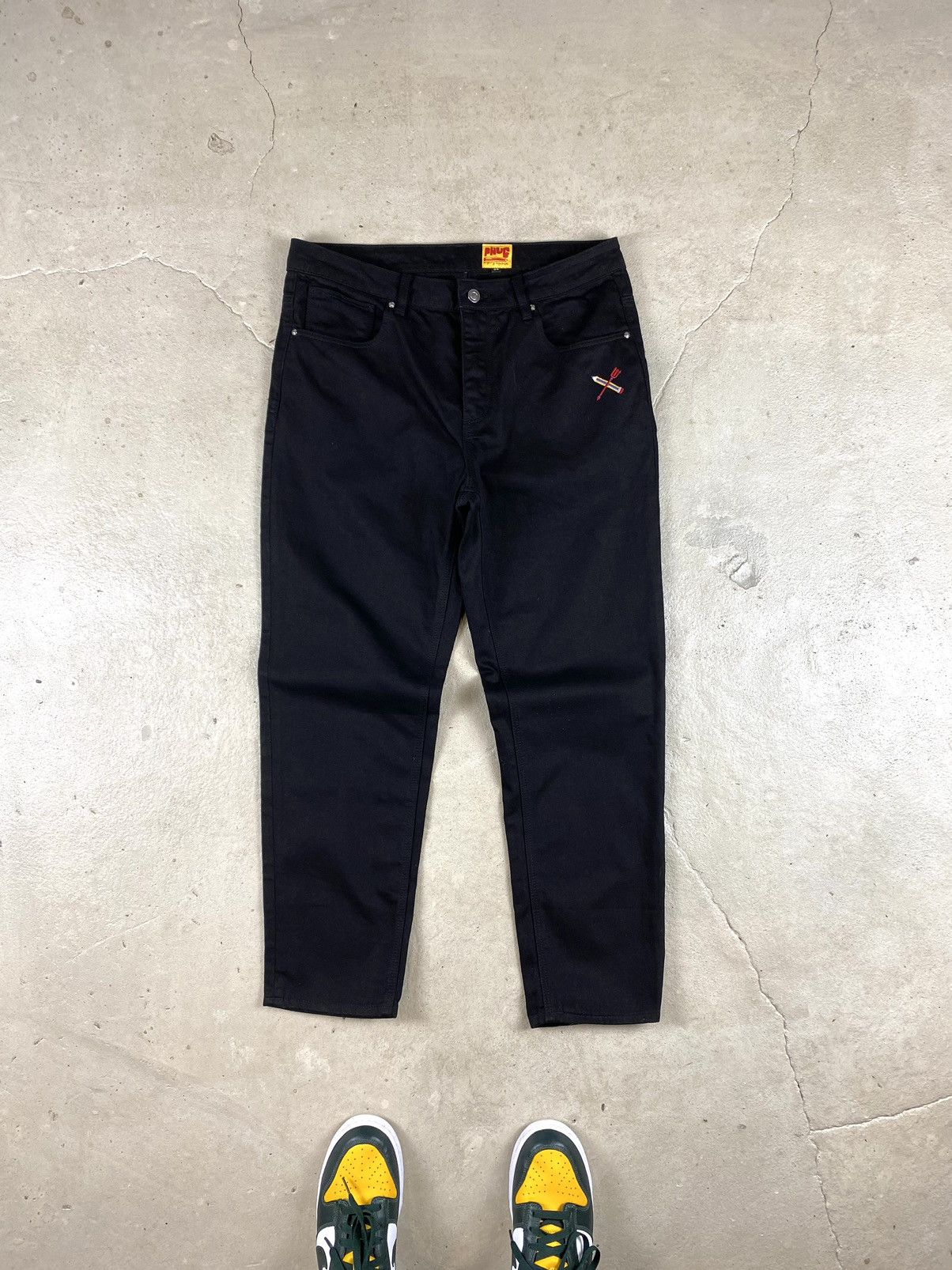 Grailed Vintage Phug Devils Angels Denim Pants Y2K Hype Size US 34 / EU 50 - 3 Thumbnail