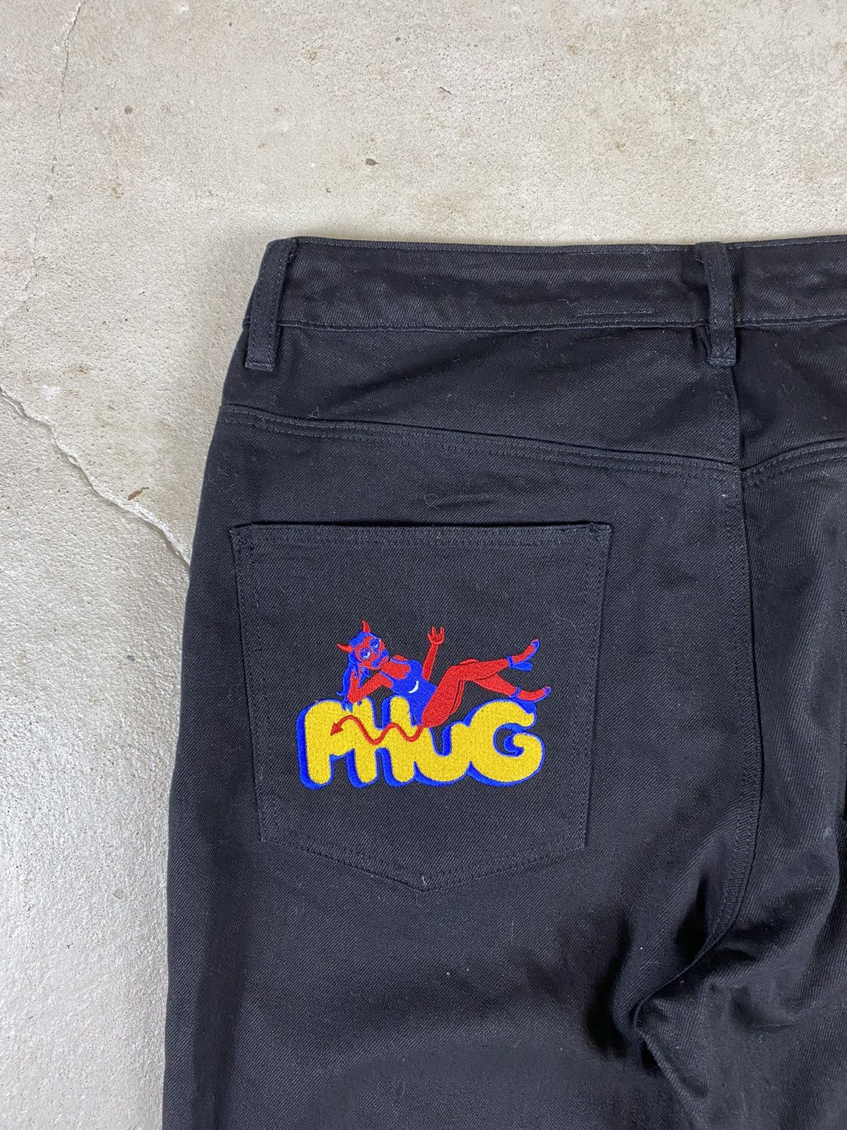 Grailed Vintage Phug Devils Angels Denim Pants Y2K Hype Size US 34 / EU 50 - 7 Thumbnail