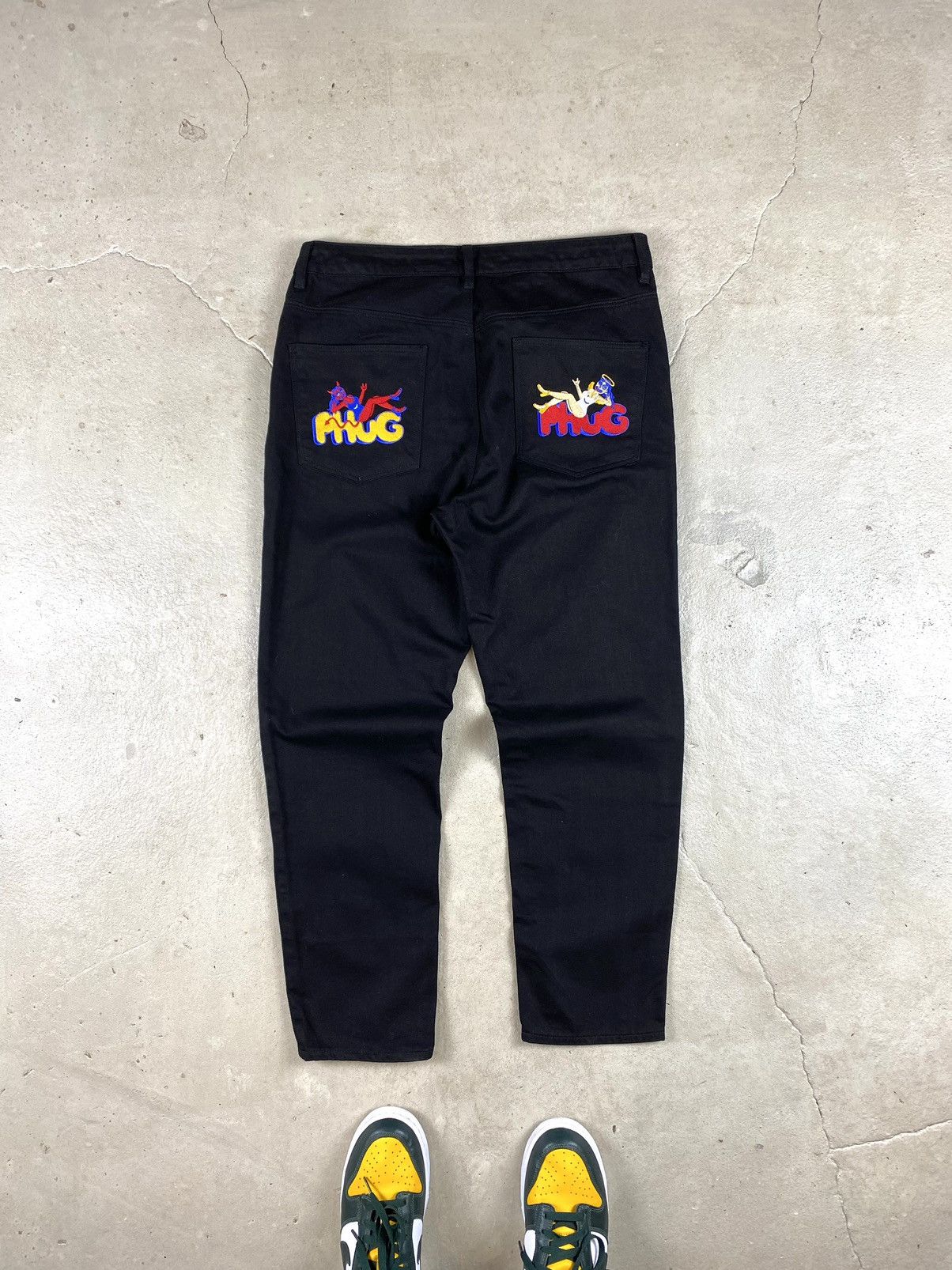 Grailed Vintage Phug Devils Angels Denim Pants Y2K Hype Size US 34 / EU 50 - 2 Thumbnail