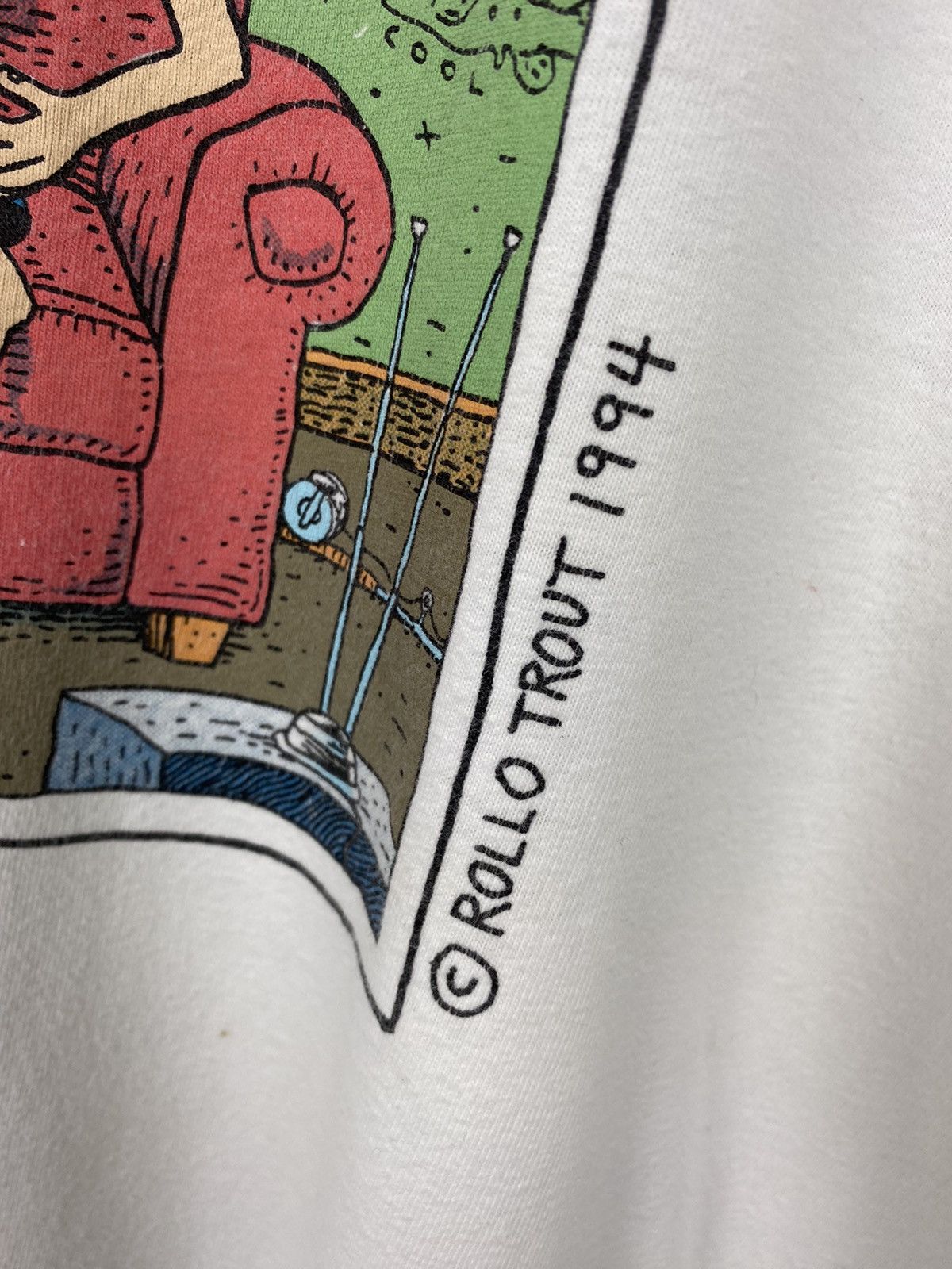 Other 1994 Beavis and Butthead Parody Beaver Halibutthead T Shirt Size US XL / EU 56 / 4 - 3 Thumbnail