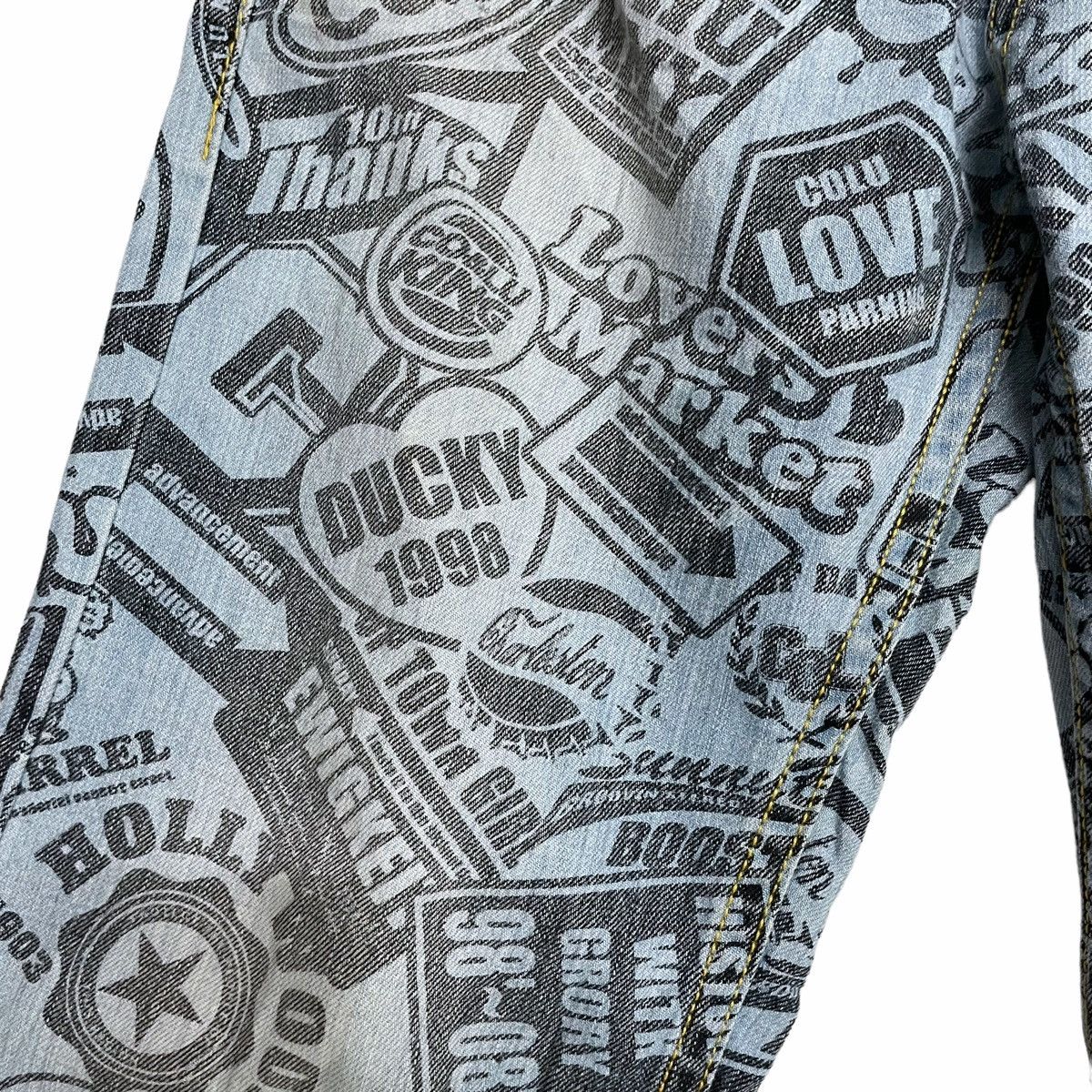 Hysteric Glamour × If Six Was Nine × Seditionaries 💥Japan Co & Lu Printed Denim Inspired Hysteric Glamour Size US 32 / EU 48 - 6 Thumbnail