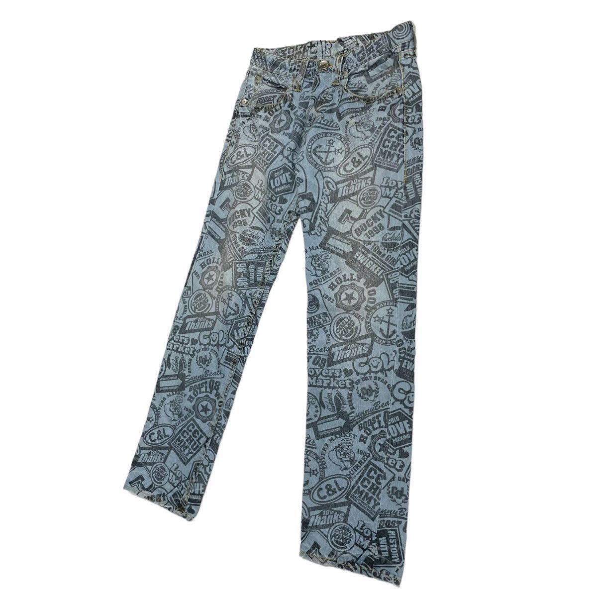 Hysteric Glamour × If Six Was Nine × Seditionaries 💥Japan Co & Lu Printed Denim Inspired Hysteric Glamour Size US 32 / EU 48 - 4 Thumbnail