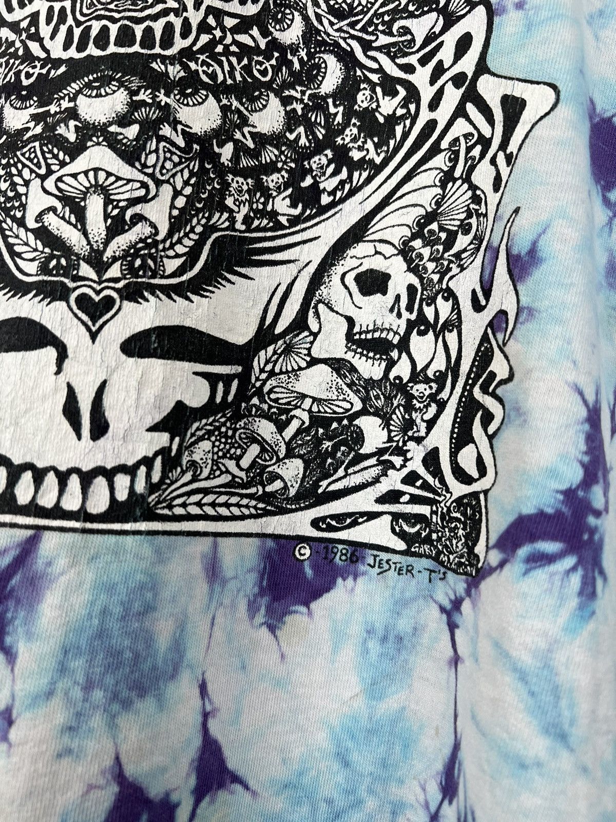Band Tees × Grateful Dead × Vintage Vintage 1986’s Grateful Dead T-Shirt Size US XL / EU 56 / 4 - 3 Thumbnail