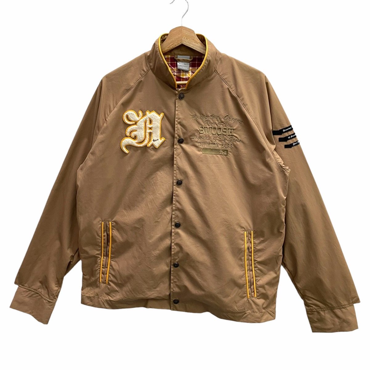 Nike 💥Nike Snap Button Training Coach Jacket Fit L Size US L / EU 52-54 / 3 - 3 Thumbnail