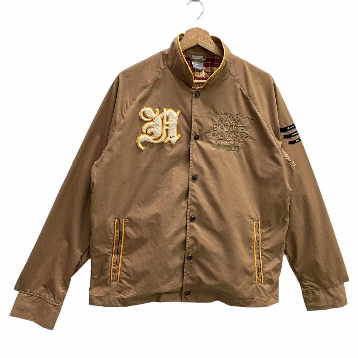 Nike 💥Nike Snap Button Training Coach Jacket Fit L Size US L / EU 52-54 / 3 - 2 Thumbnail