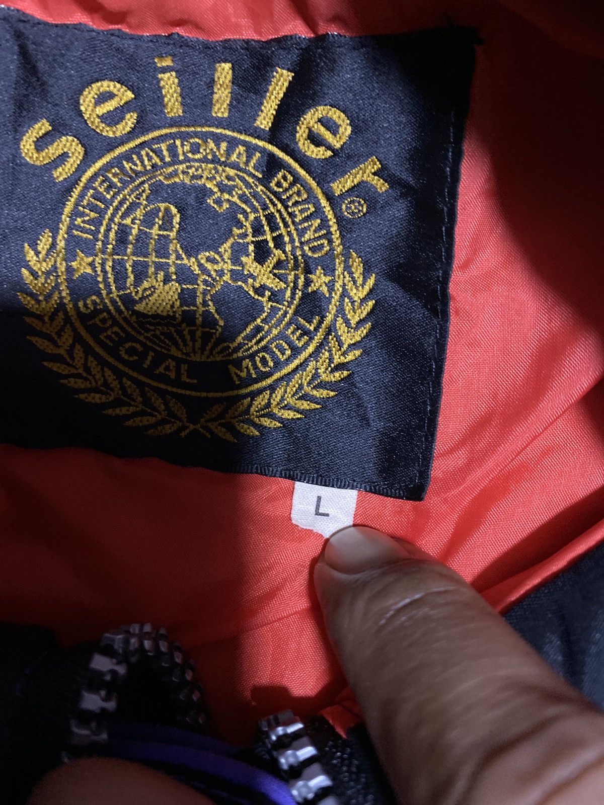Vintage Vintage Seiler International Bomber Jacket – 1980s Military Size US L / EU 52-54 / 3 - 9 Thumbnail