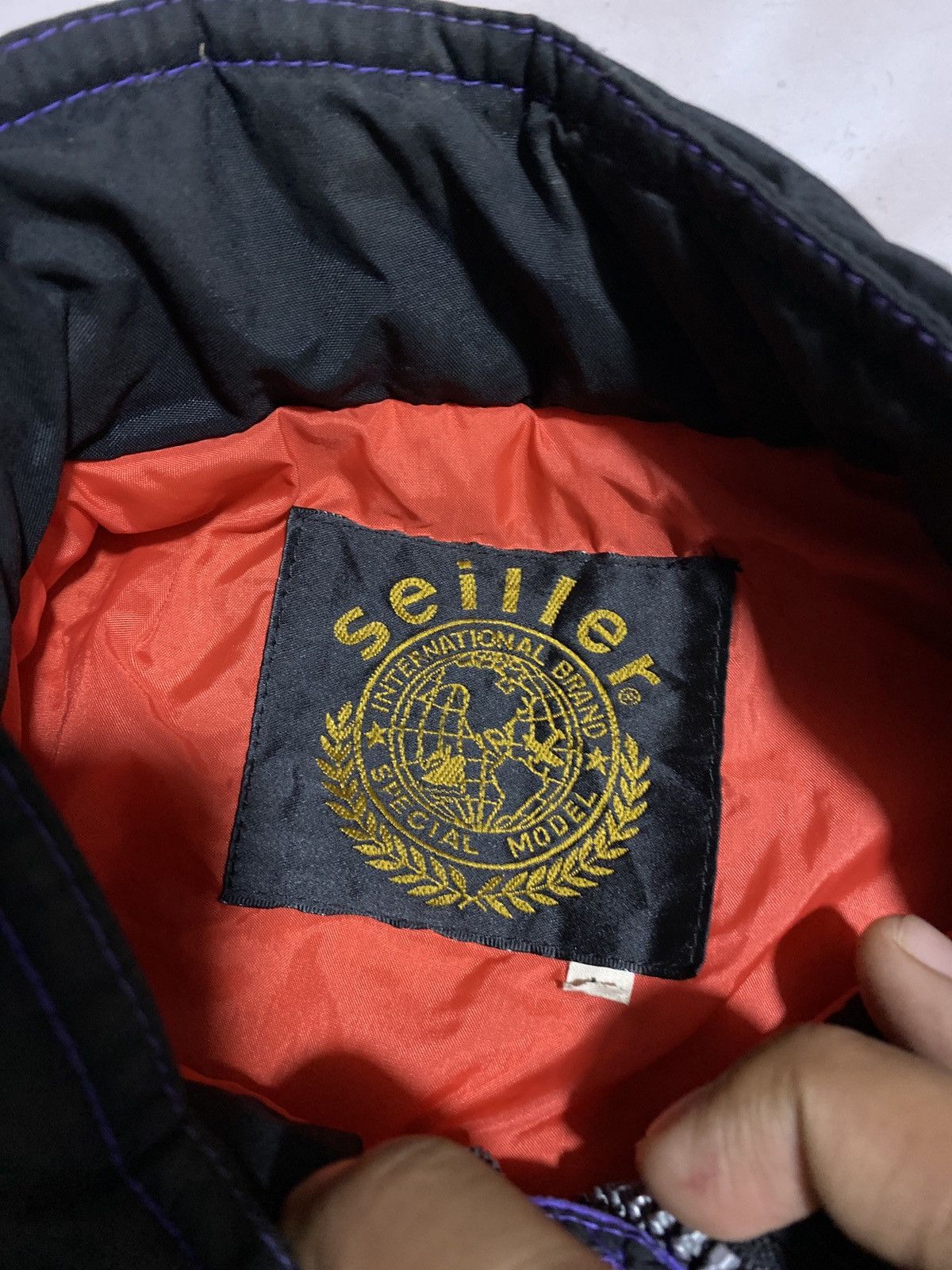 Vintage Vintage Seiler International Bomber Jacket – 1980s Military Size US L / EU 52-54 / 3 - 8 Thumbnail