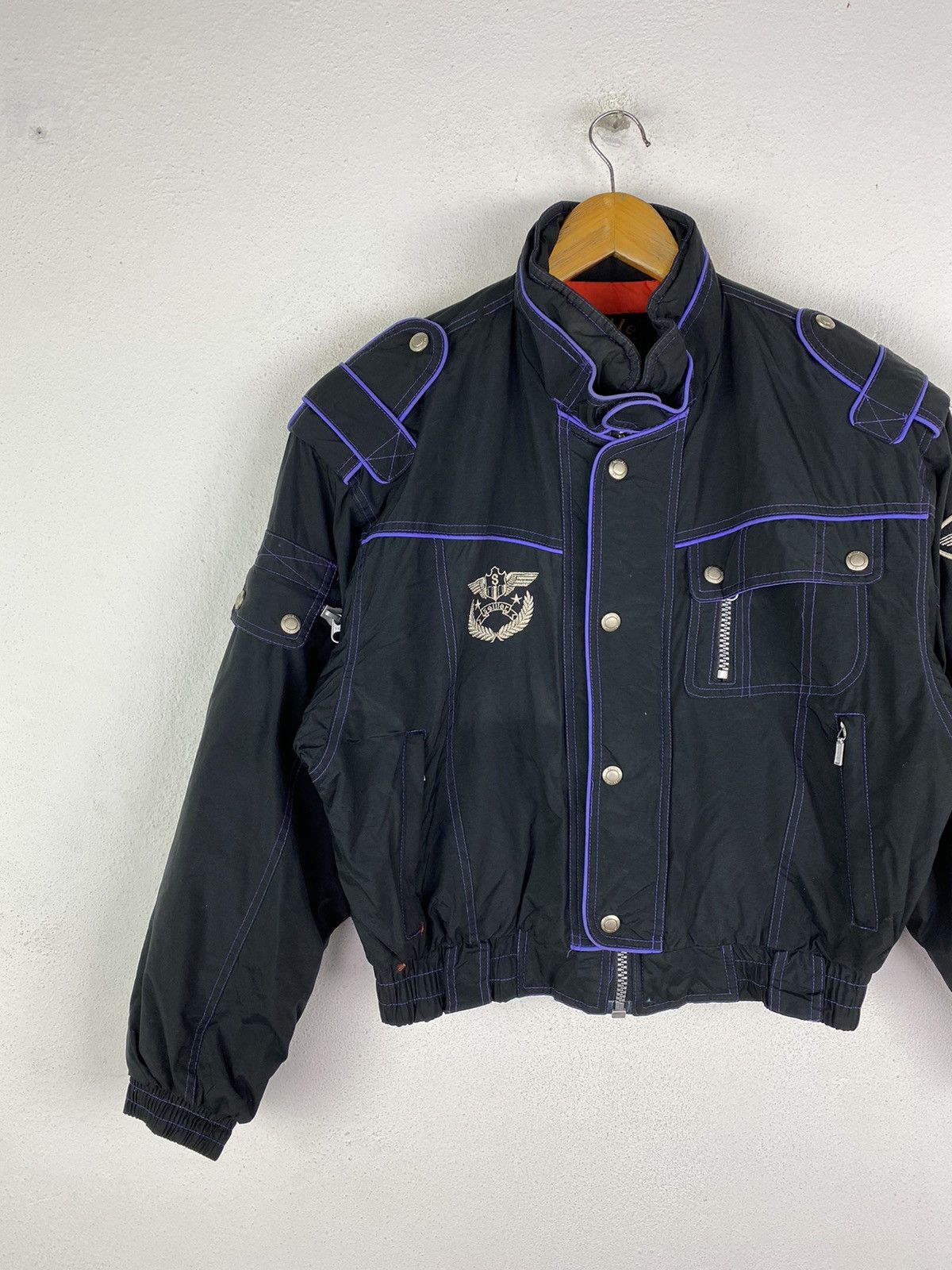 Vintage Vintage Seiler International Bomber Jacket – 1980s Military Size US L / EU 52-54 / 3 - 5 Thumbnail