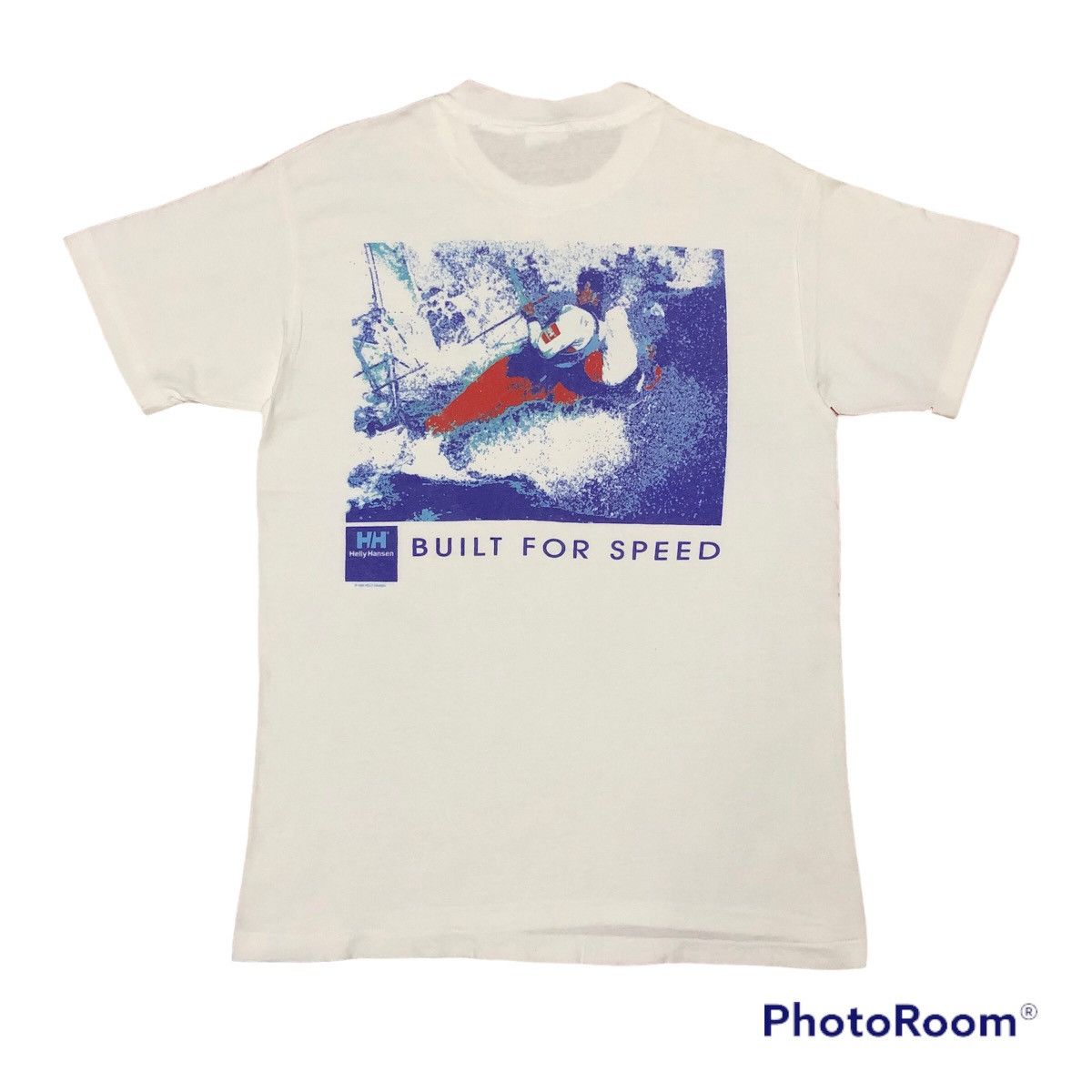 Helly Hansen Rare‼️🔥Vintage Helly Hansen Built For Speed T-Shirt Size US S / EU 44-46 / 1 - 1 Thumbnail