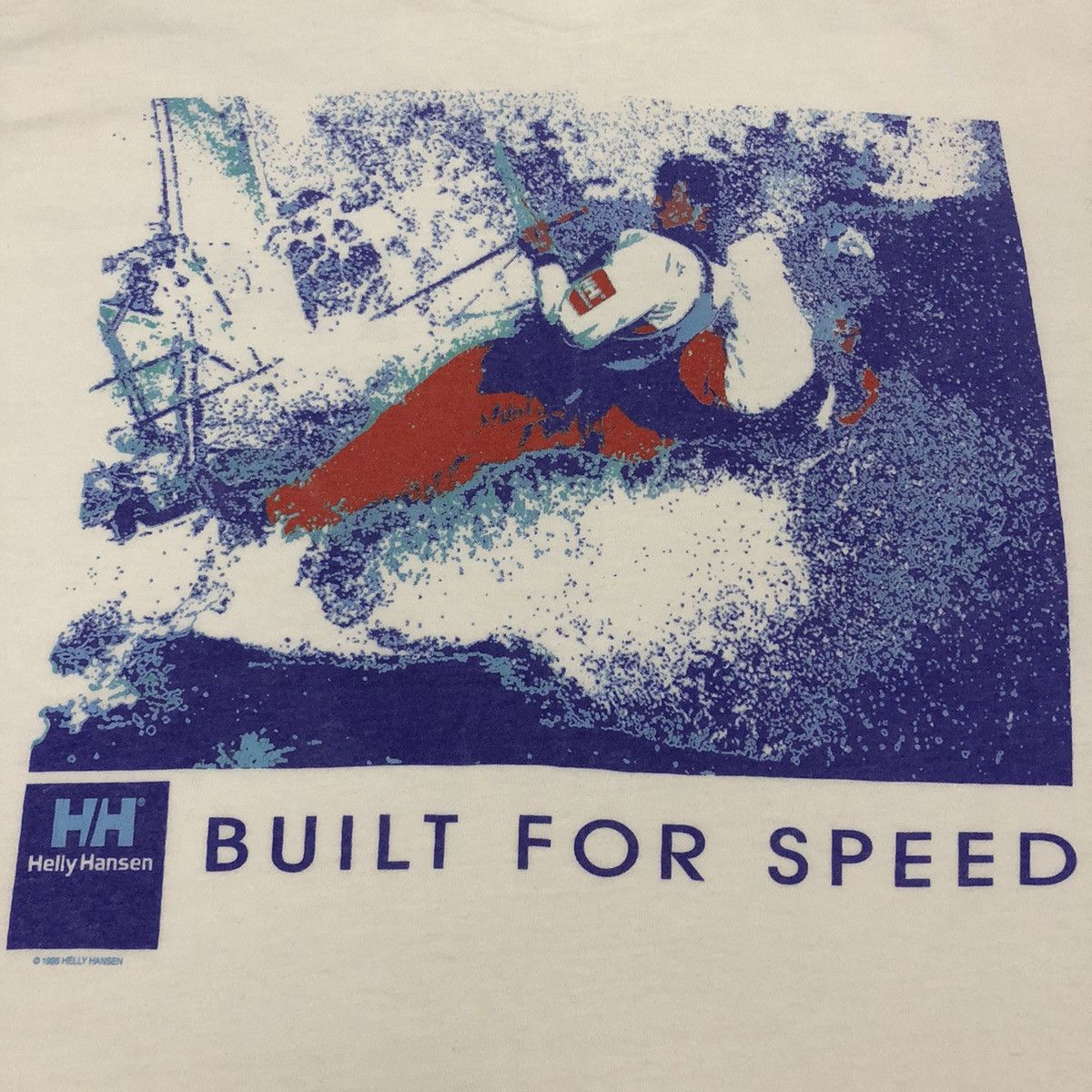 Helly Hansen Rare‼️🔥Vintage Helly Hansen Built For Speed T-Shirt Size US S / EU 44-46 / 1 - 8 Thumbnail