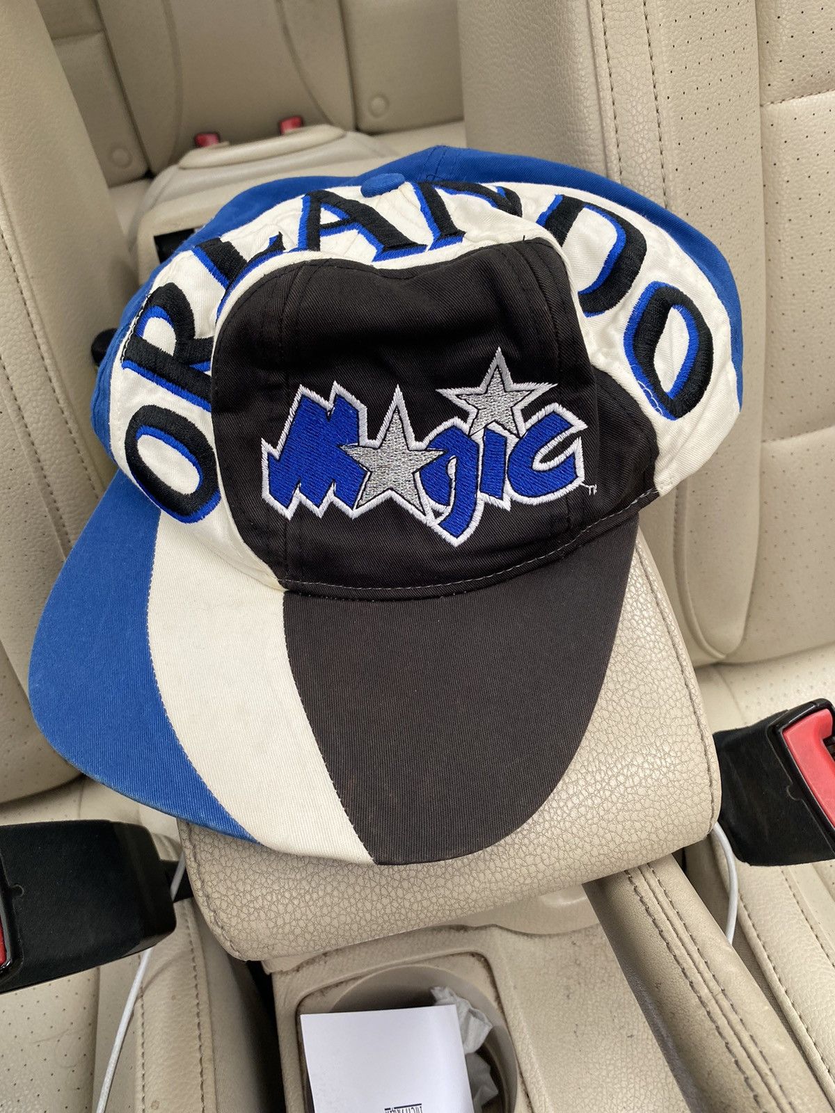 NBA 90’s Orlando Magic Twins vintage big logo cap rare Size ONE SIZE - 7 Thumbnail