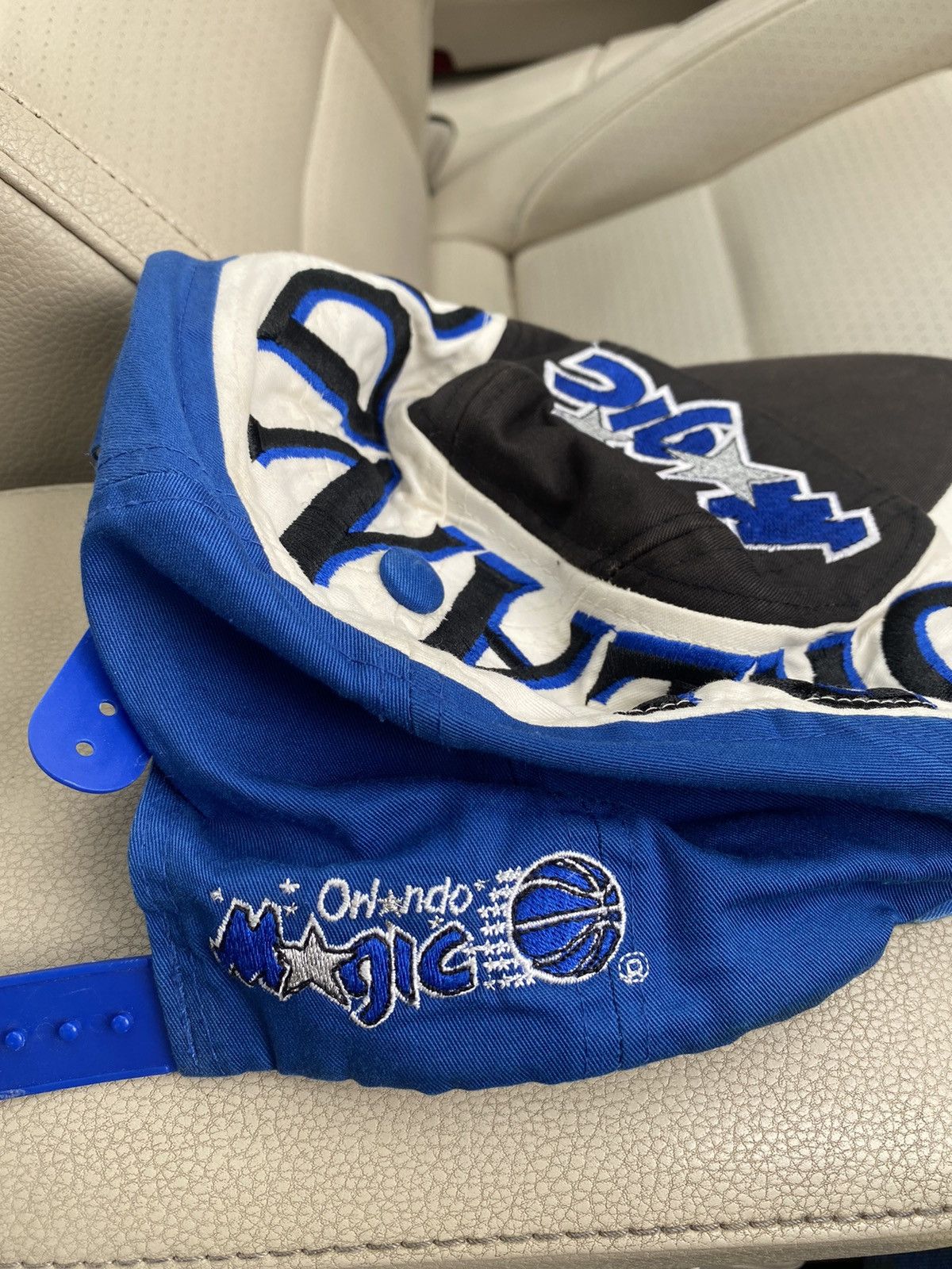 NBA 90’s Orlando Magic Twins vintage big logo cap rare Size ONE SIZE - 8 Thumbnail