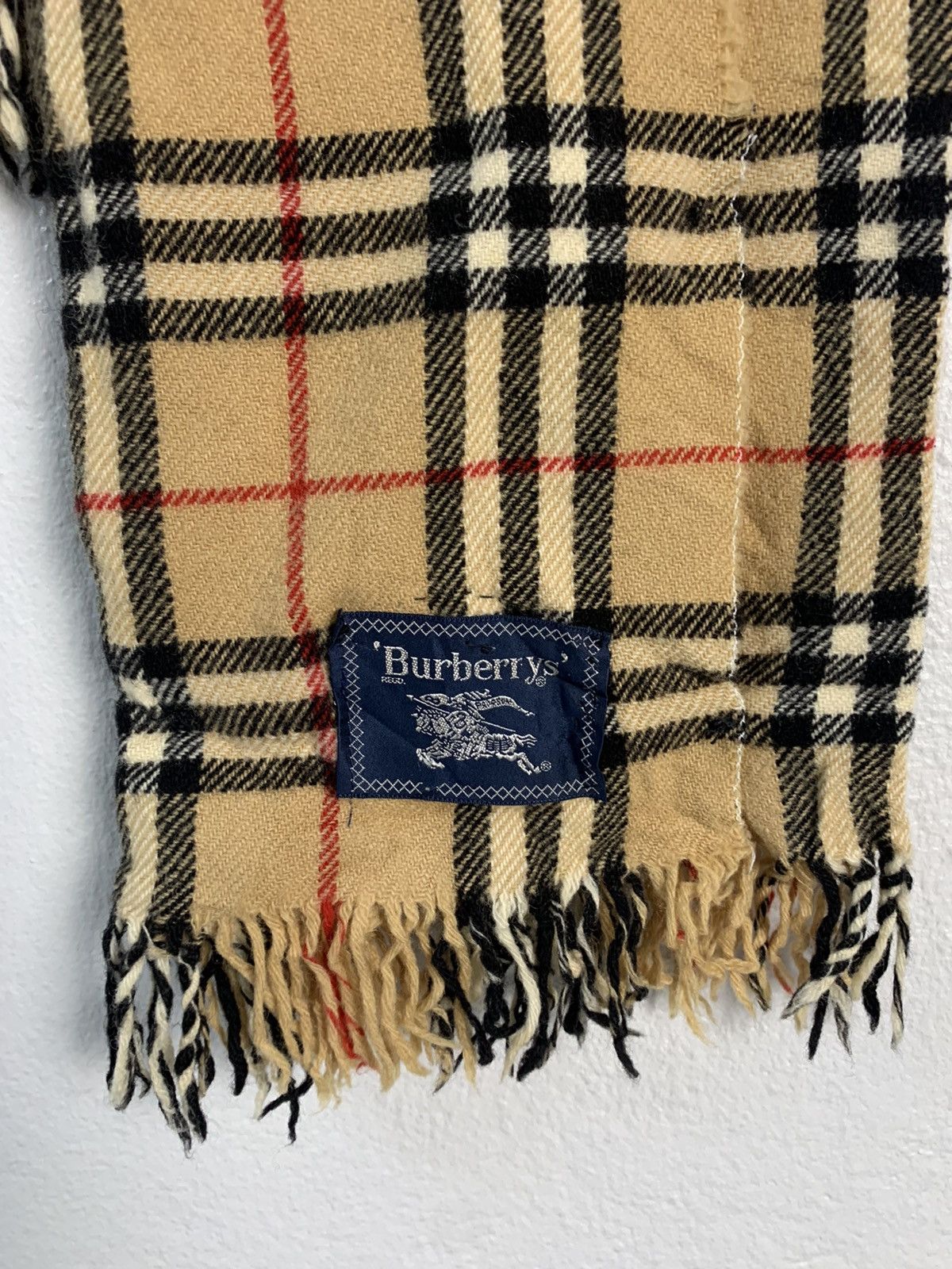 Burberry Vintage Burberrys Nova Check Scarf Size ONE SIZE - 5 Thumbnail