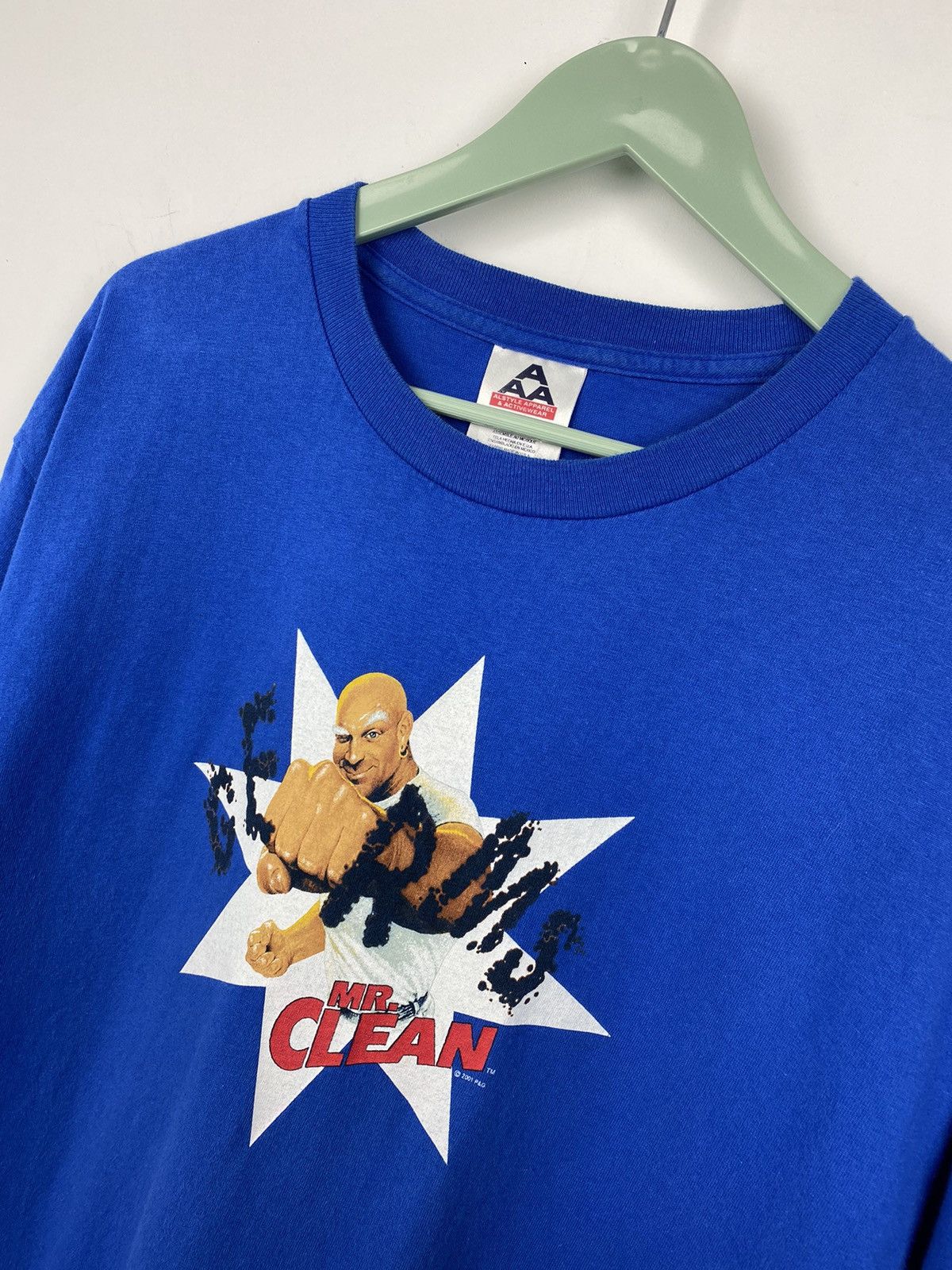 Other Vintage Mr. Clean Germs Promo T Shirt Tee American Vintage Size US L / EU 52-54 / 3 - 2 Thumbnail
