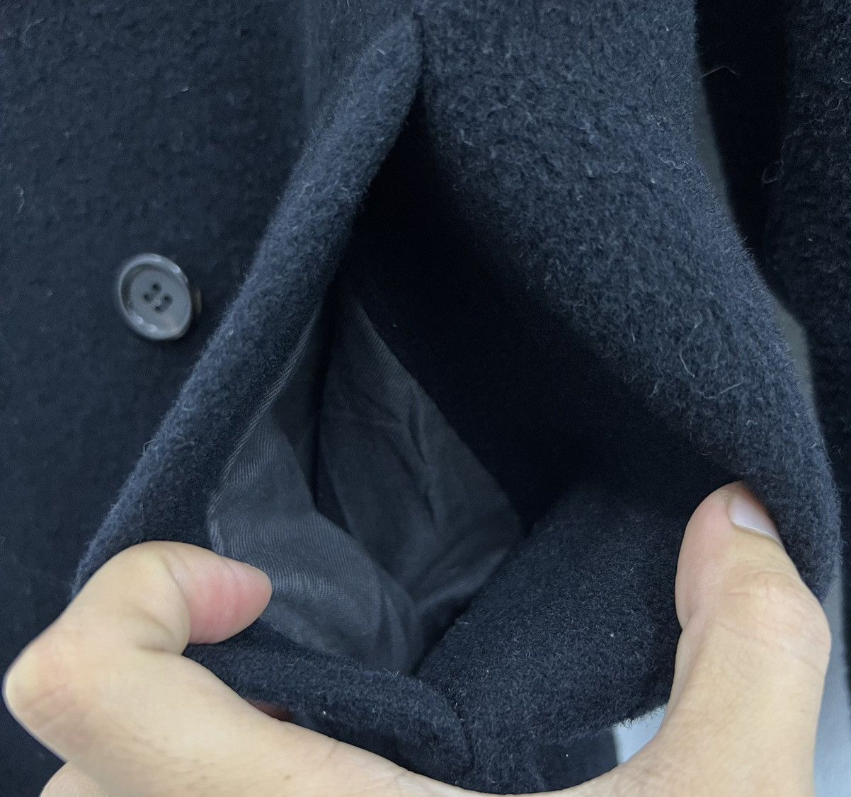 Yohji Yamamoto INED by YOHJI YAMAMOTO Black Wool Japanese Brand Coat Jacket Size US M / EU 48-50 / 2 - 6 Thumbnail