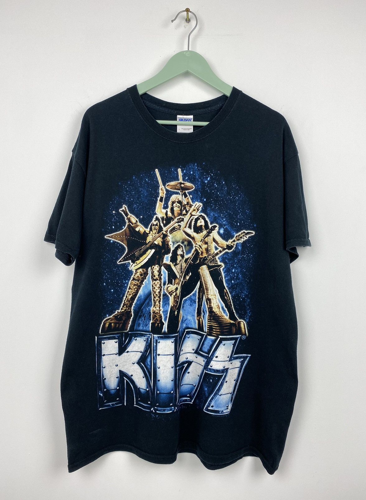 Band Tees Vintage Kiss Monster T Shirt Tee Guns N Roses Alice Cooper Size US L / EU 52-54 / 3 - 1 Thumbnail