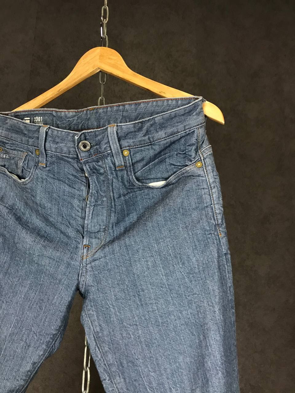 G-Star G Star Raw streetwear luxury Selvedge denim Size US 31 - 2 Thumbnail