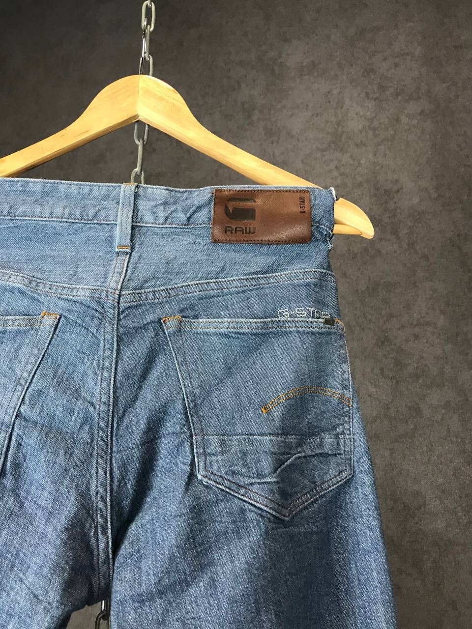 G-Star G Star Raw streetwear luxury Selvedge denim Size US 31 - 7 Thumbnail