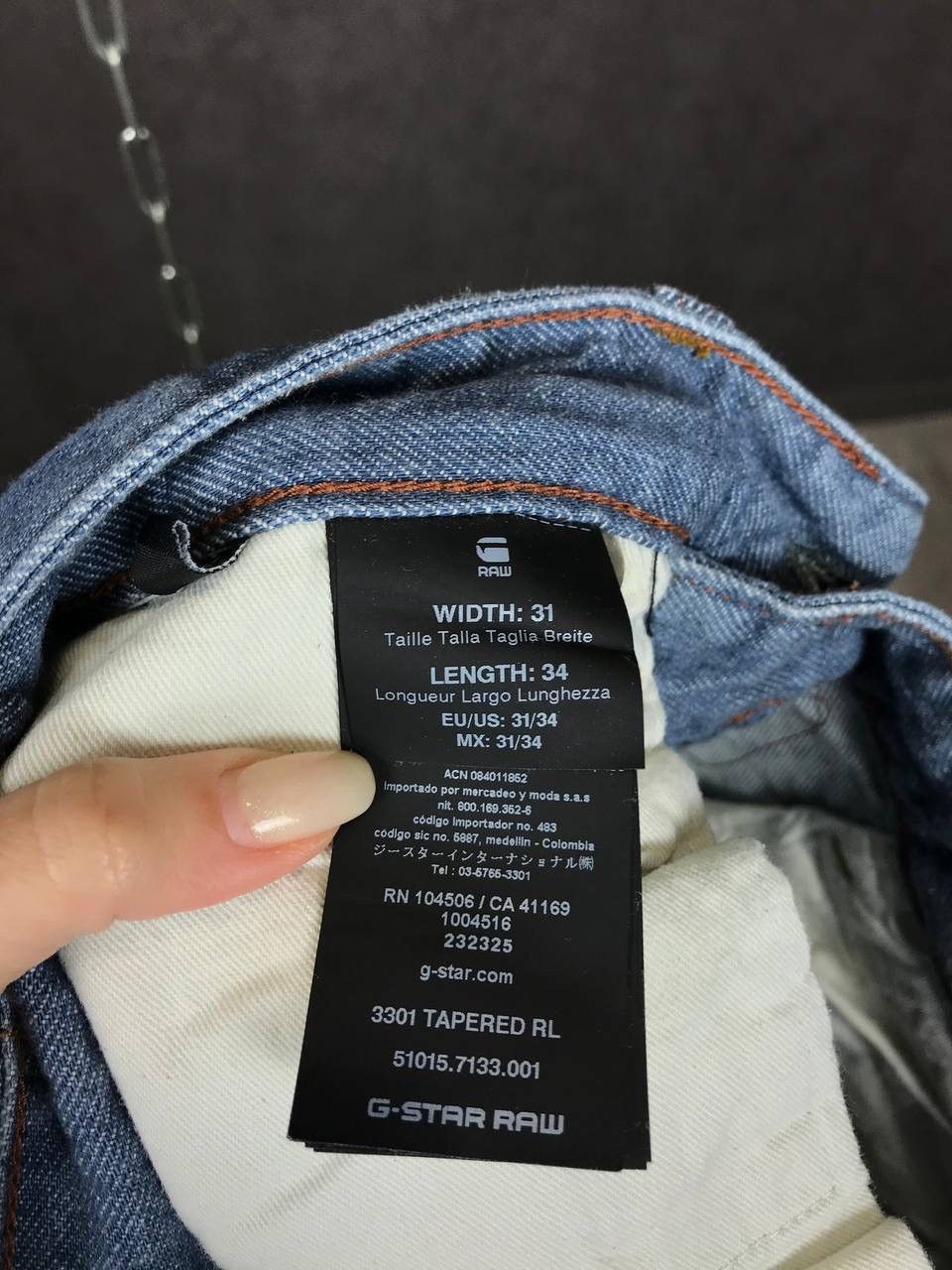 G-Star G Star Raw streetwear luxury Selvedge denim Size US 31 - 6 Thumbnail