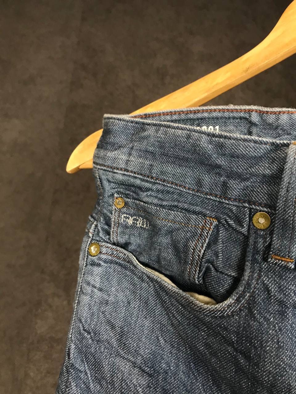 G-Star G Star Raw streetwear luxury Selvedge denim Size US 31 - 3 Thumbnail