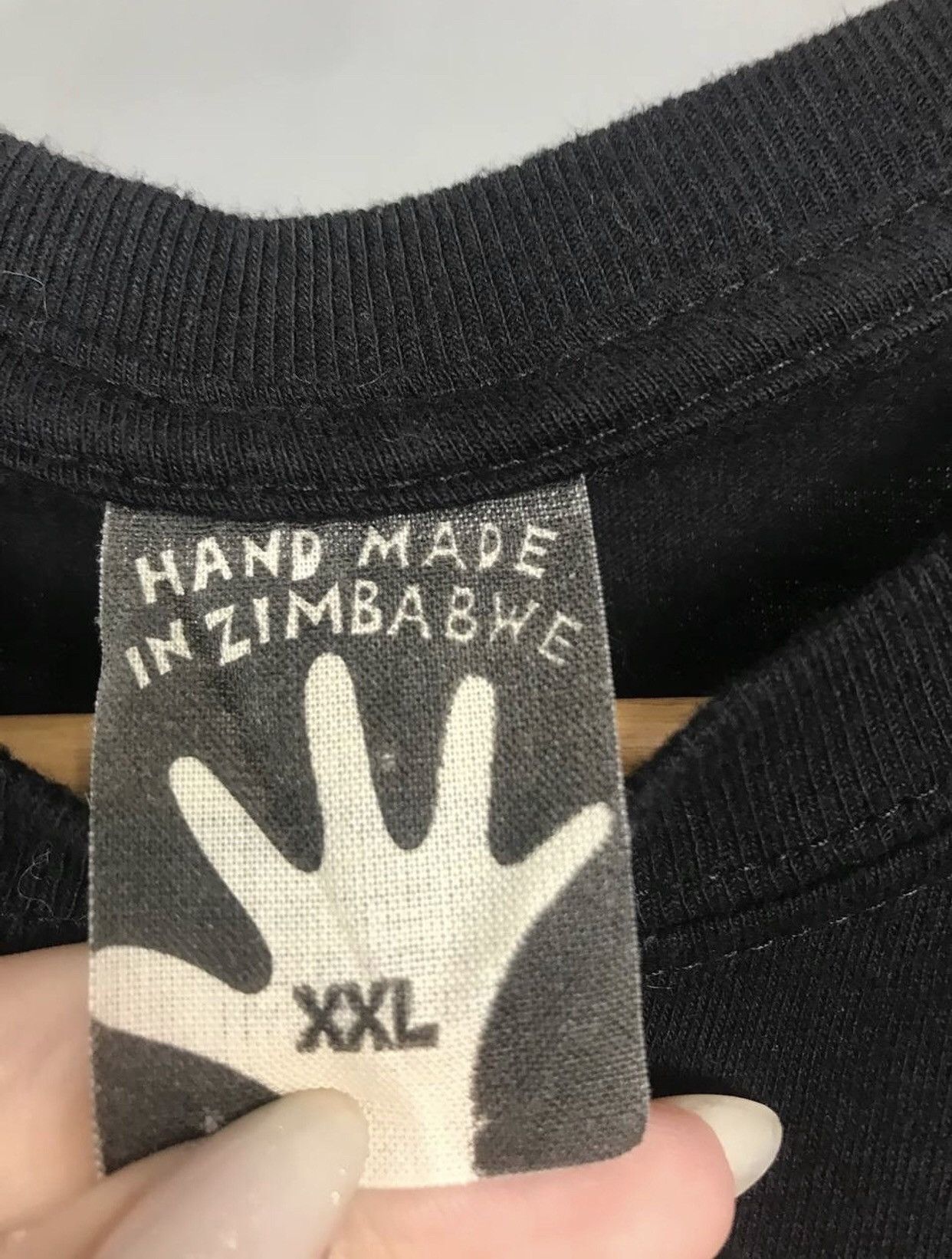 Handmade × Vintage Handmade in Zimbabwe vintage art streetwear tee Size US XXL / EU 58 / 5 - 5 Thumbnail