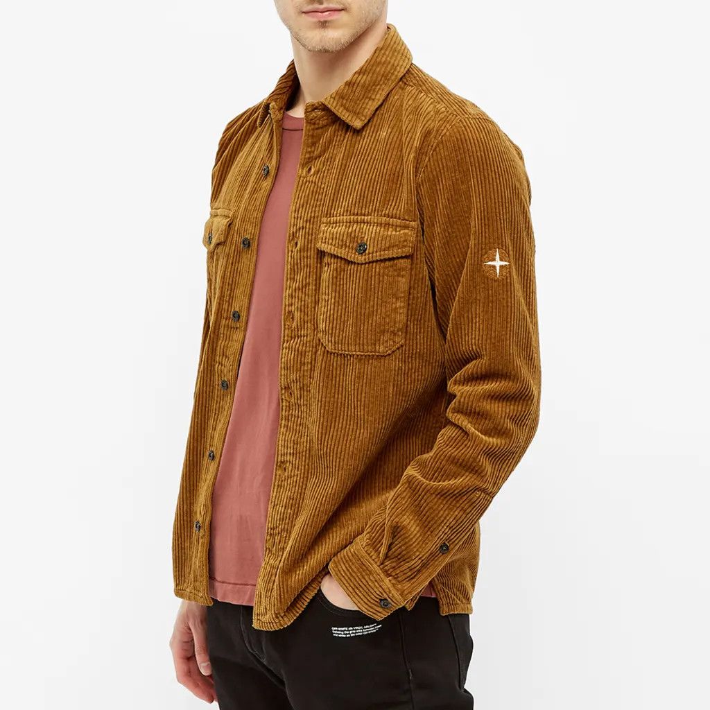 Stone Island Corduroy Shirt Size US M / EU 48-50 / 2 - 2 Thumbnail