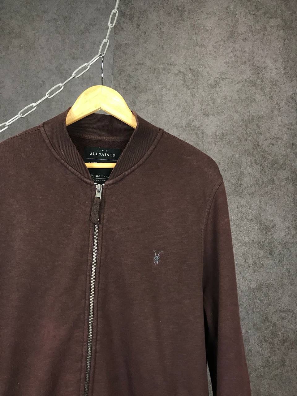 Allsaints Allsaints luxury streetwear zip sweatshirt Size US L / EU 52-54 / 3 - 2 Thumbnail