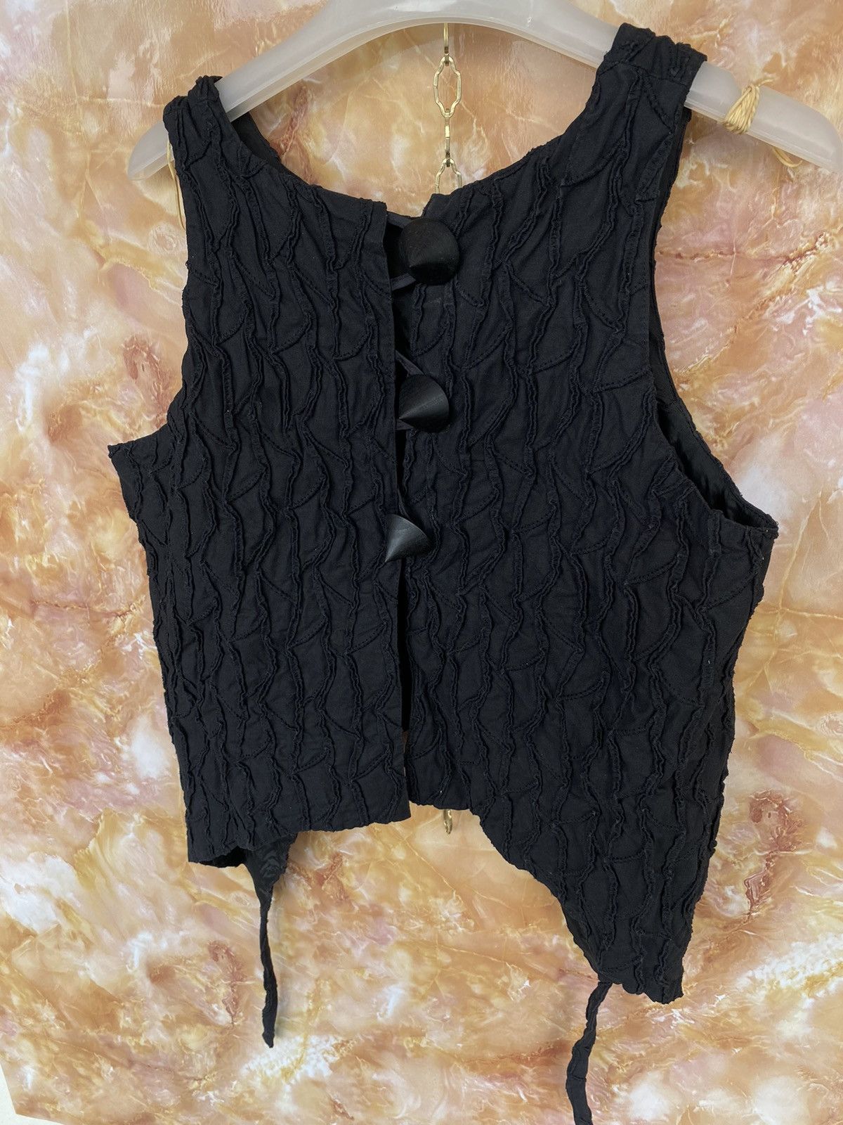 Other Y2K vintage lace tank top like miyake made in germany Size S / US 4 / IT 40 - 7 Thumbnail