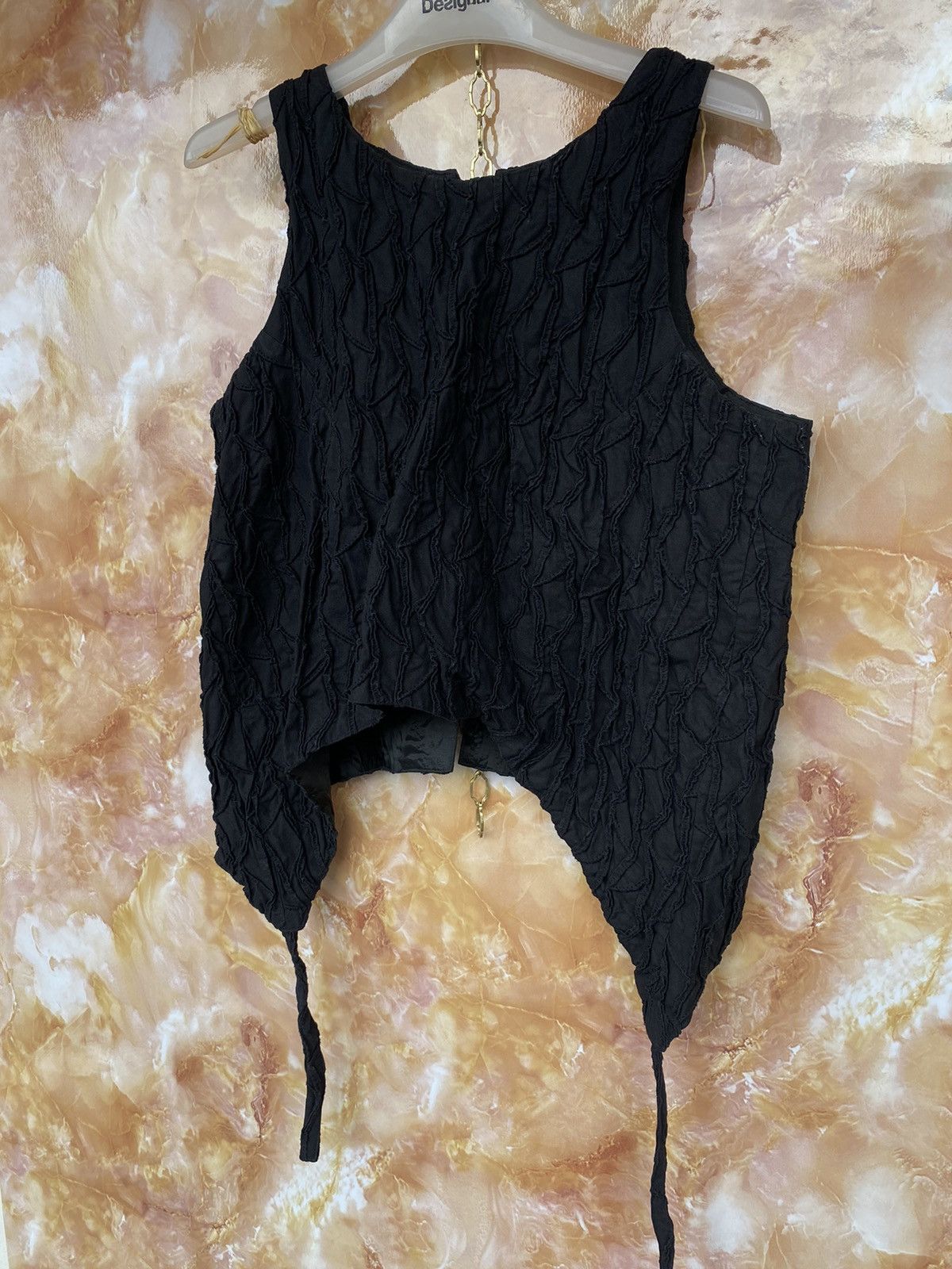 Other Y2K vintage lace tank top like miyake made in germany Size S / US 4 / IT 40 - 4 Thumbnail