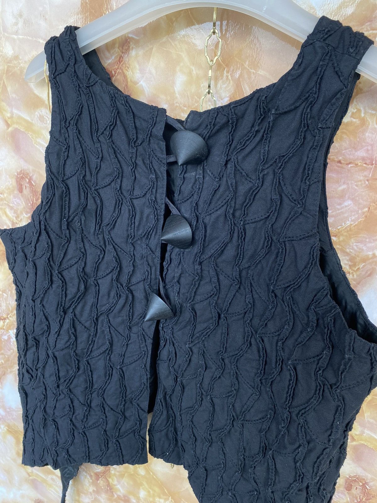 Other Y2K vintage lace tank top like miyake made in germany Size S / US 4 / IT 40 - 8 Thumbnail