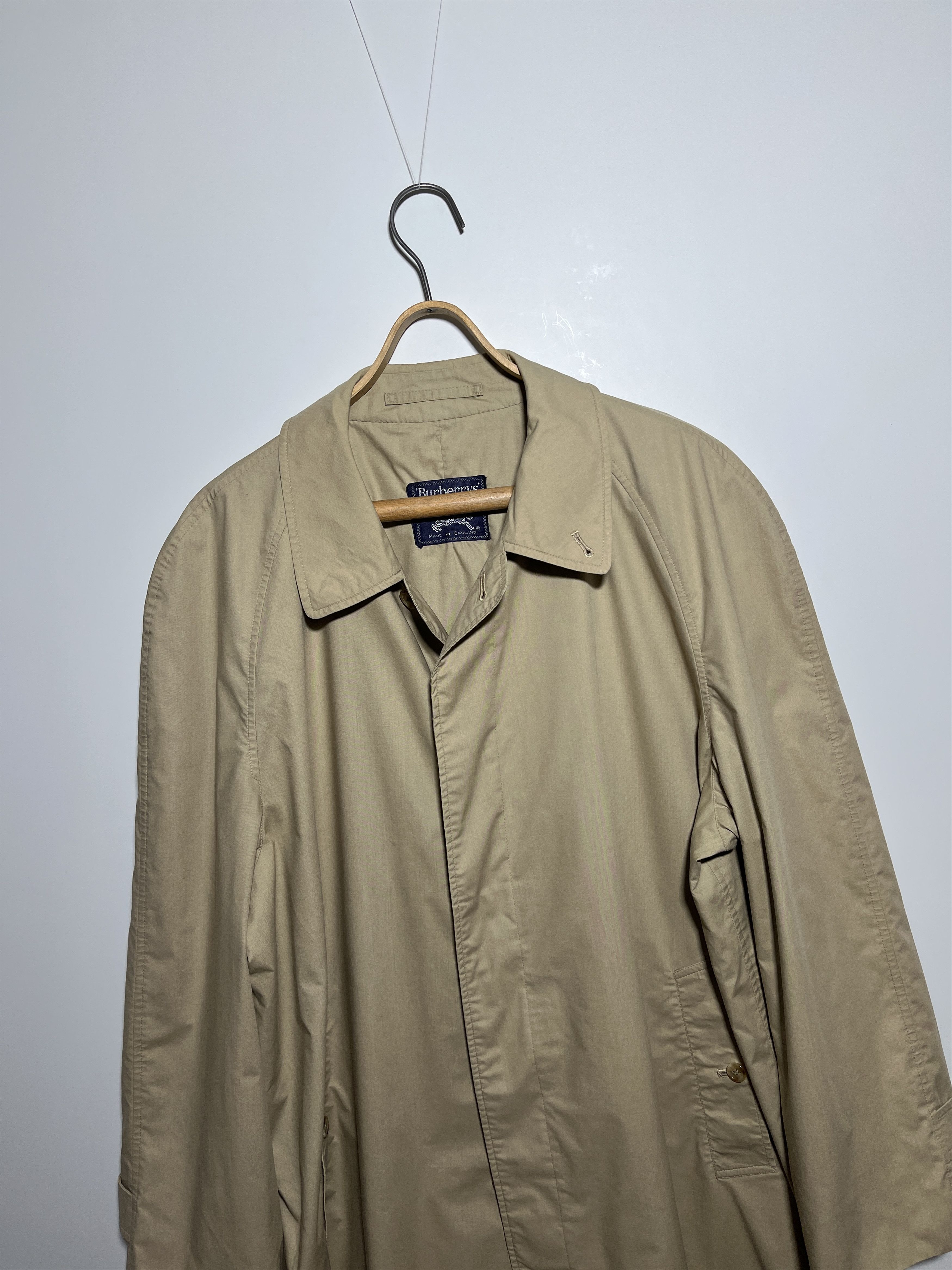 Burberry × Vintage Vintage 90s Burberrys Beige Trench Coat Size XL Size US XL / EU 56 / 4 - 5 Thumbnail