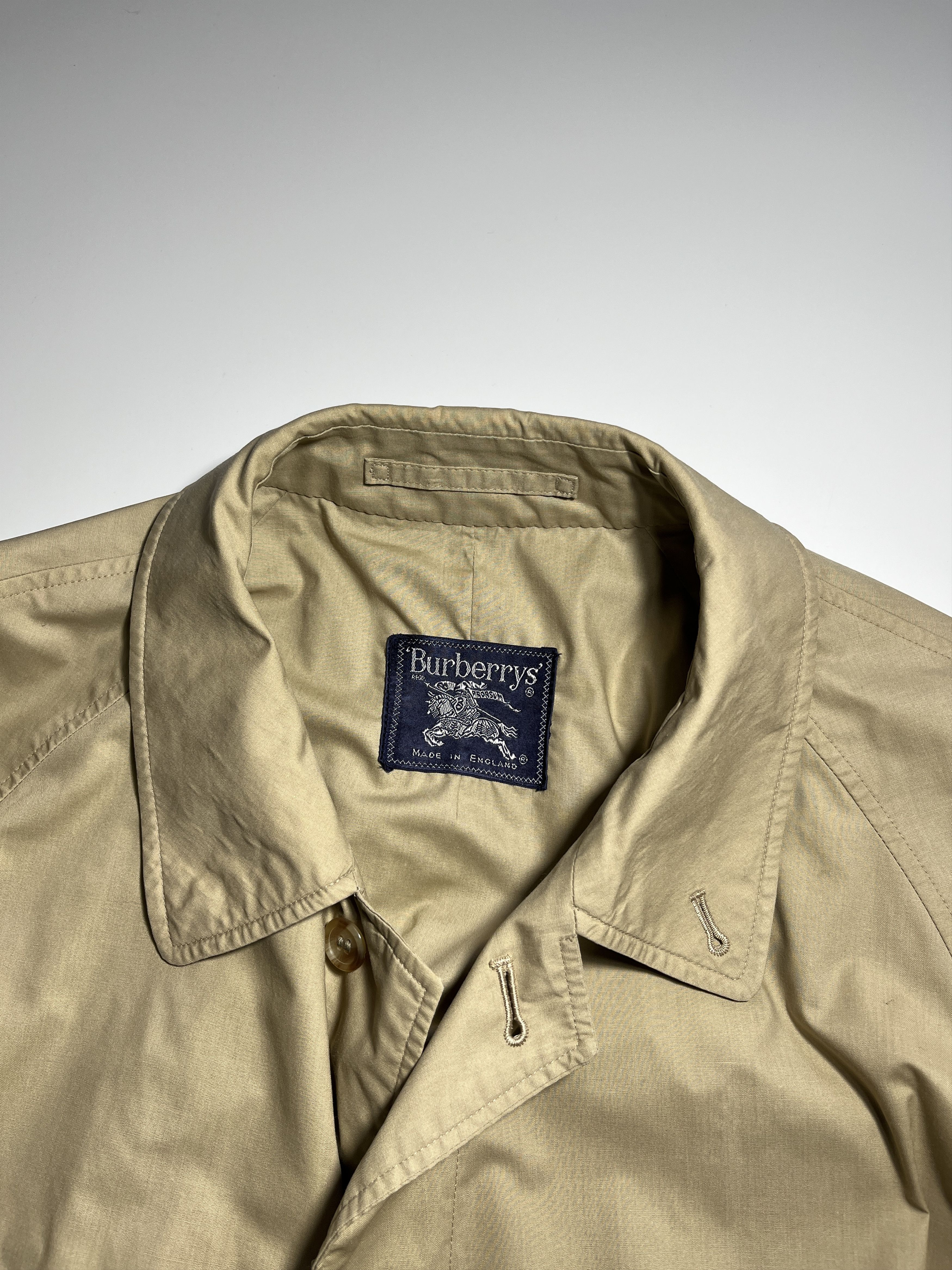 Burberry × Vintage Vintage 90s Burberrys Beige Trench Coat Size XL Size US XL / EU 56 / 4 - 10 Thumbnail