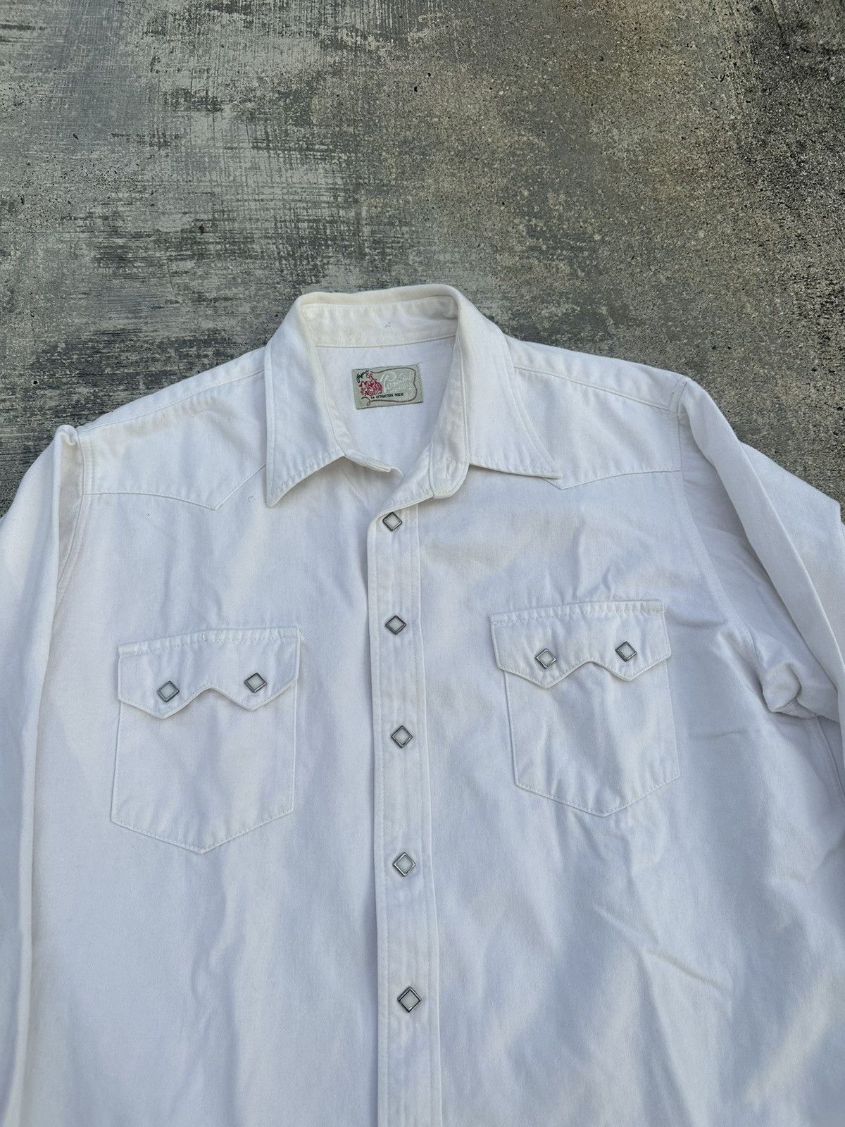 Vintage VINTAGE WESTERN SHIRT BY ATTRACTION HOUSE RODEO COWBOY PEARL Size US XL / EU 56 / 4 - 2 Thumbnail