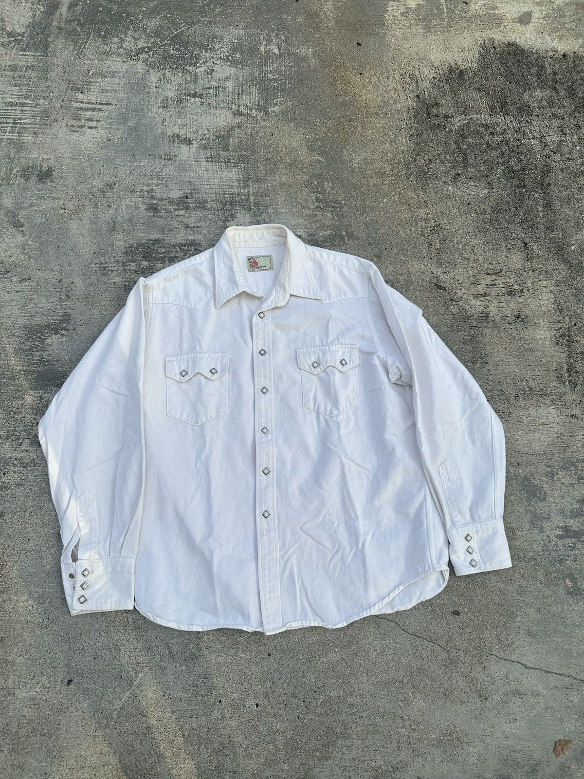 Vintage VINTAGE WESTERN SHIRT BY ATTRACTION HOUSE RODEO COWBOY PEARL Size US XL / EU 56 / 4 - 1 Thumbnail