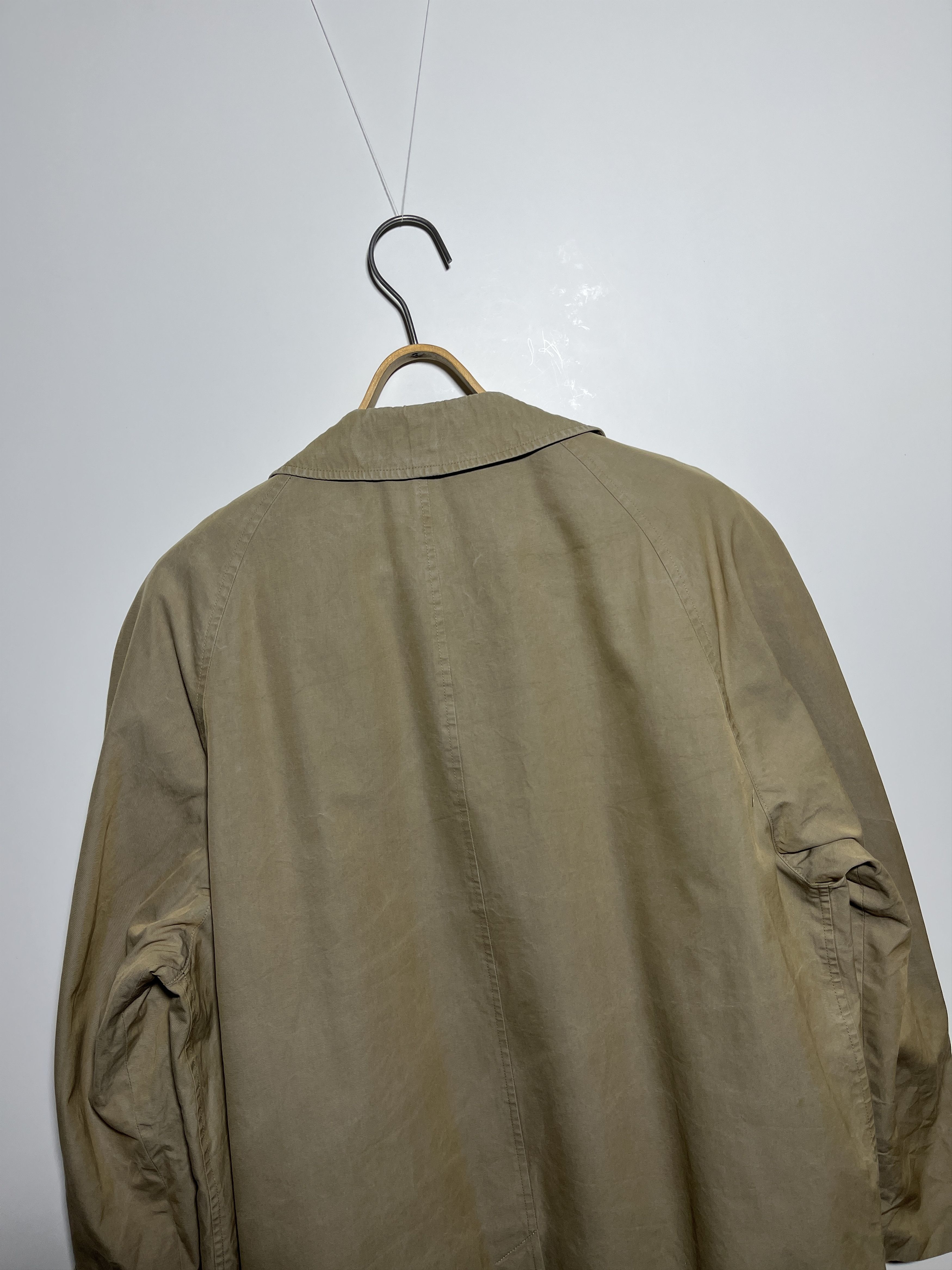 Burberry Vintage 90s Burberrys Nova Check Beige Trench Coat Size M Size US M / EU 48-50 / 2 - 7 Thumbnail