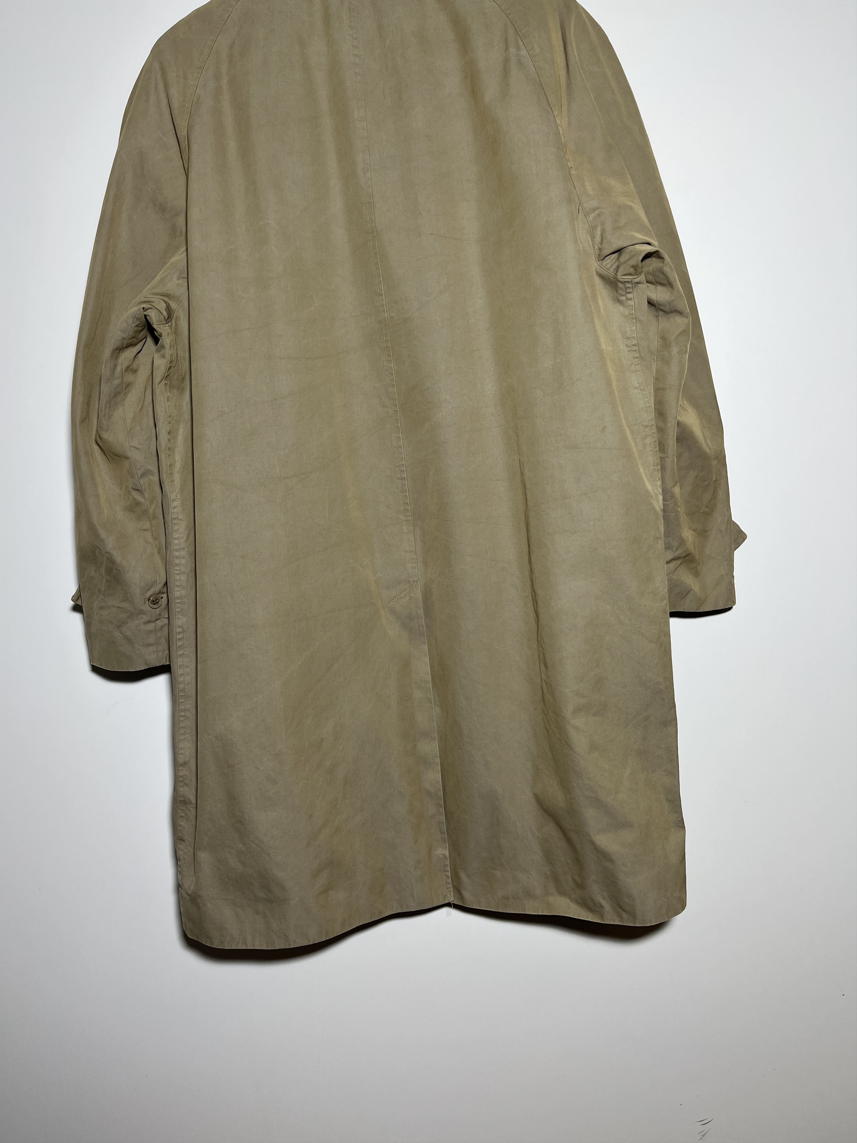 Burberry Vintage 90s Burberrys Nova Check Beige Trench Coat Size M Size US M / EU 48-50 / 2 - 8 Thumbnail