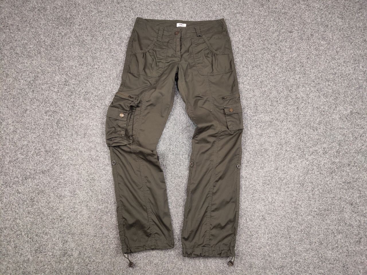 Japanese Brand Vintage 90's Japanese Baggy Multi Pocket Cargo pants Womens Size 28" / US 6 / IT 42 - 13 Thumbnail