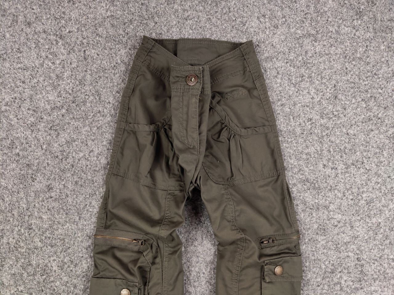 Japanese Brand Vintage 90's Japanese Baggy Multi Pocket Cargo pants Womens Size 28" / US 6 / IT 42 - 7 Thumbnail