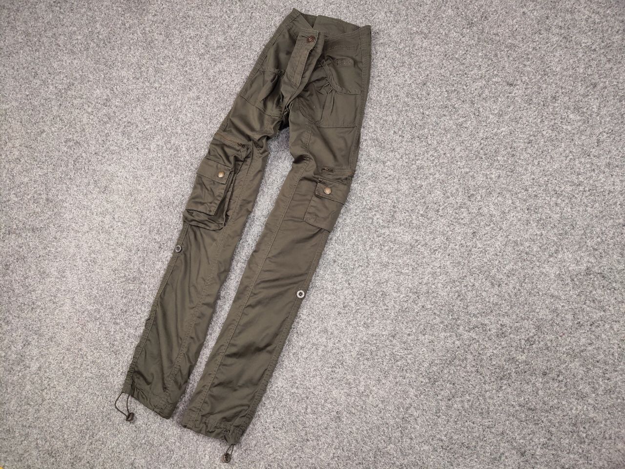 Japanese Brand Vintage 90's Japanese Baggy Multi Pocket Cargo pants Womens Size 28" / US 6 / IT 42 - 3 Thumbnail