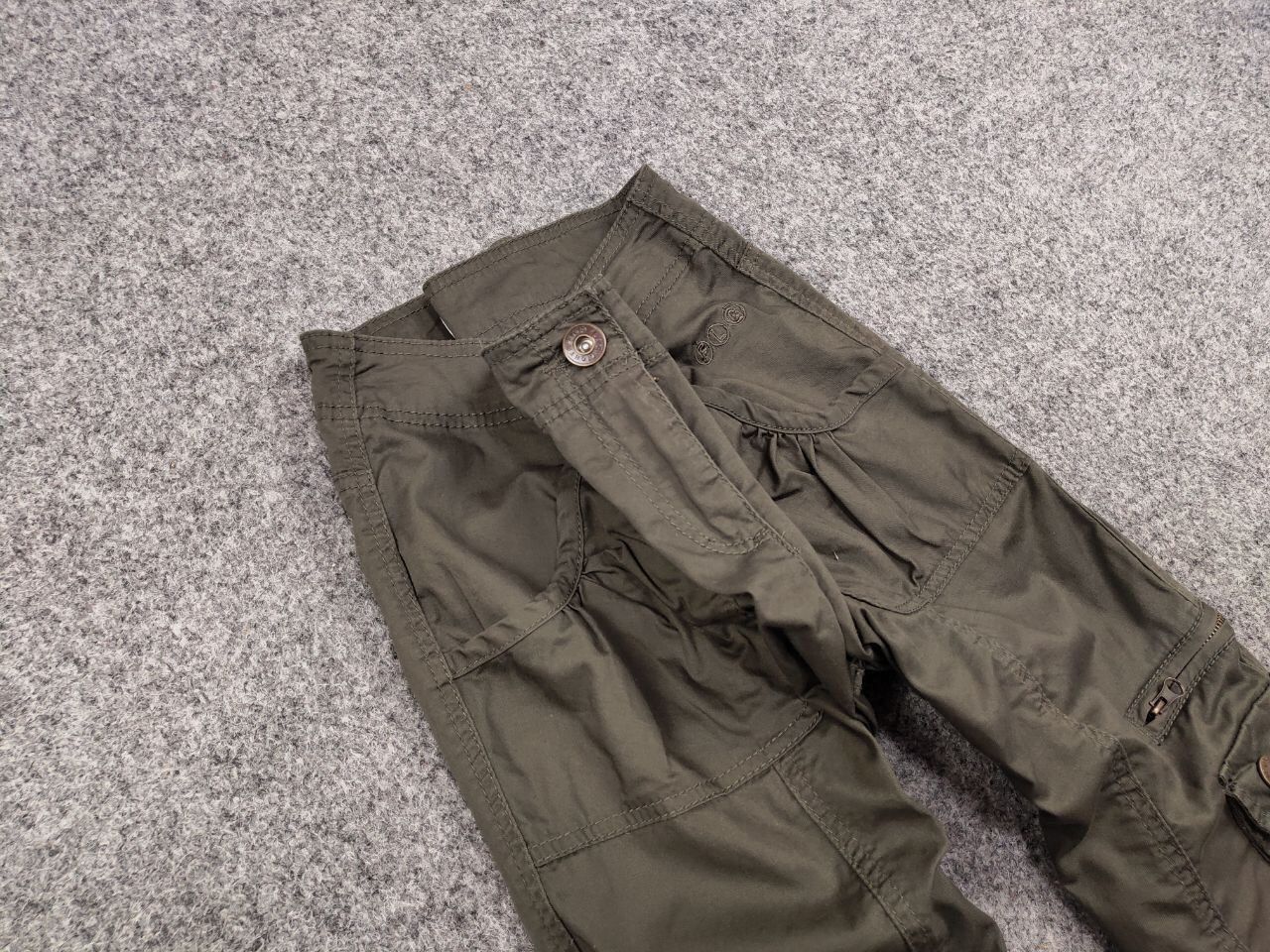 Japanese Brand Vintage 90's Japanese Baggy Multi Pocket Cargo pants Womens Size 28" / US 6 / IT 42 - 11 Thumbnail